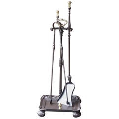 19th Century French Fireplace Tools or Fire Tools