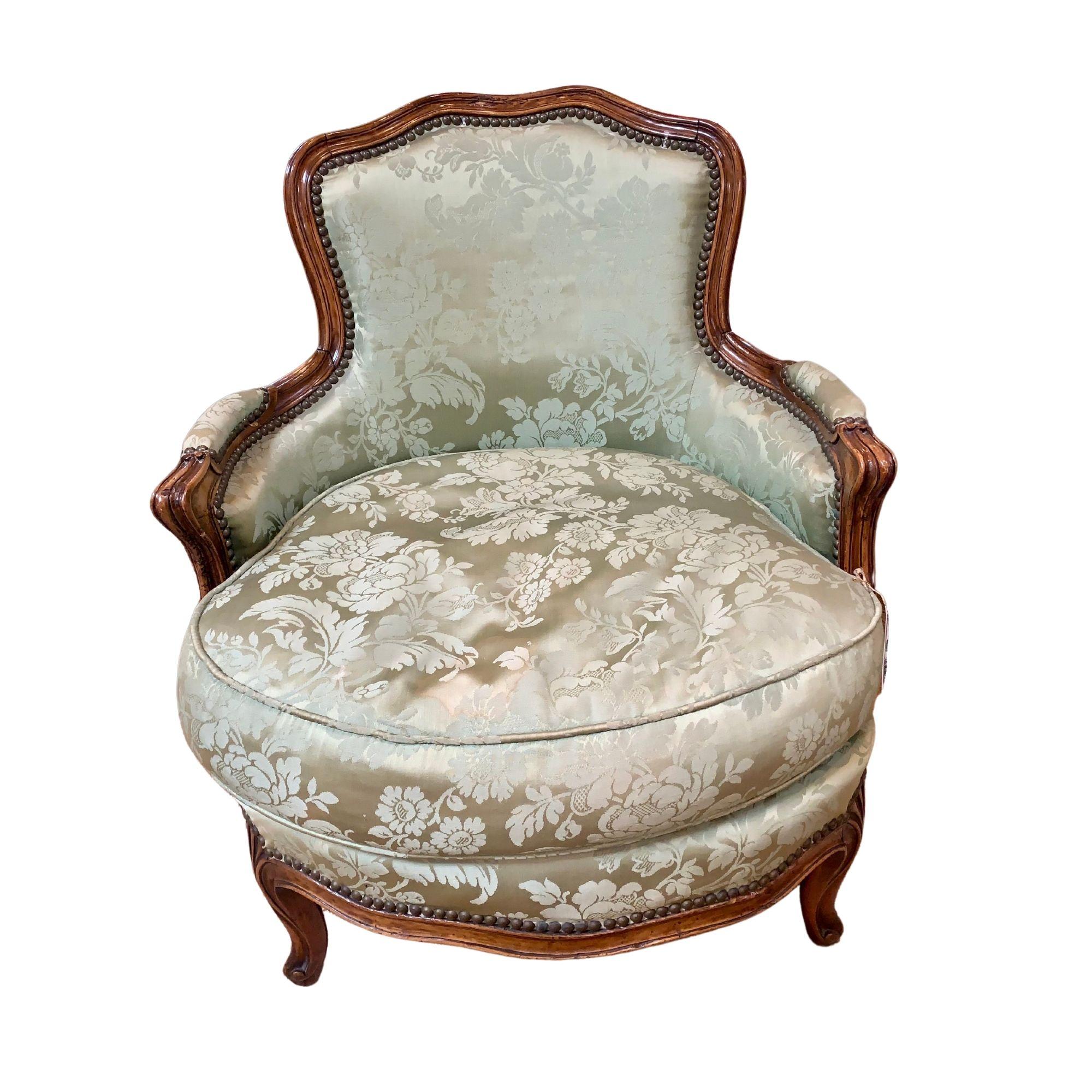 Paire de chaises de cheminée françaises du XIXe siècle.