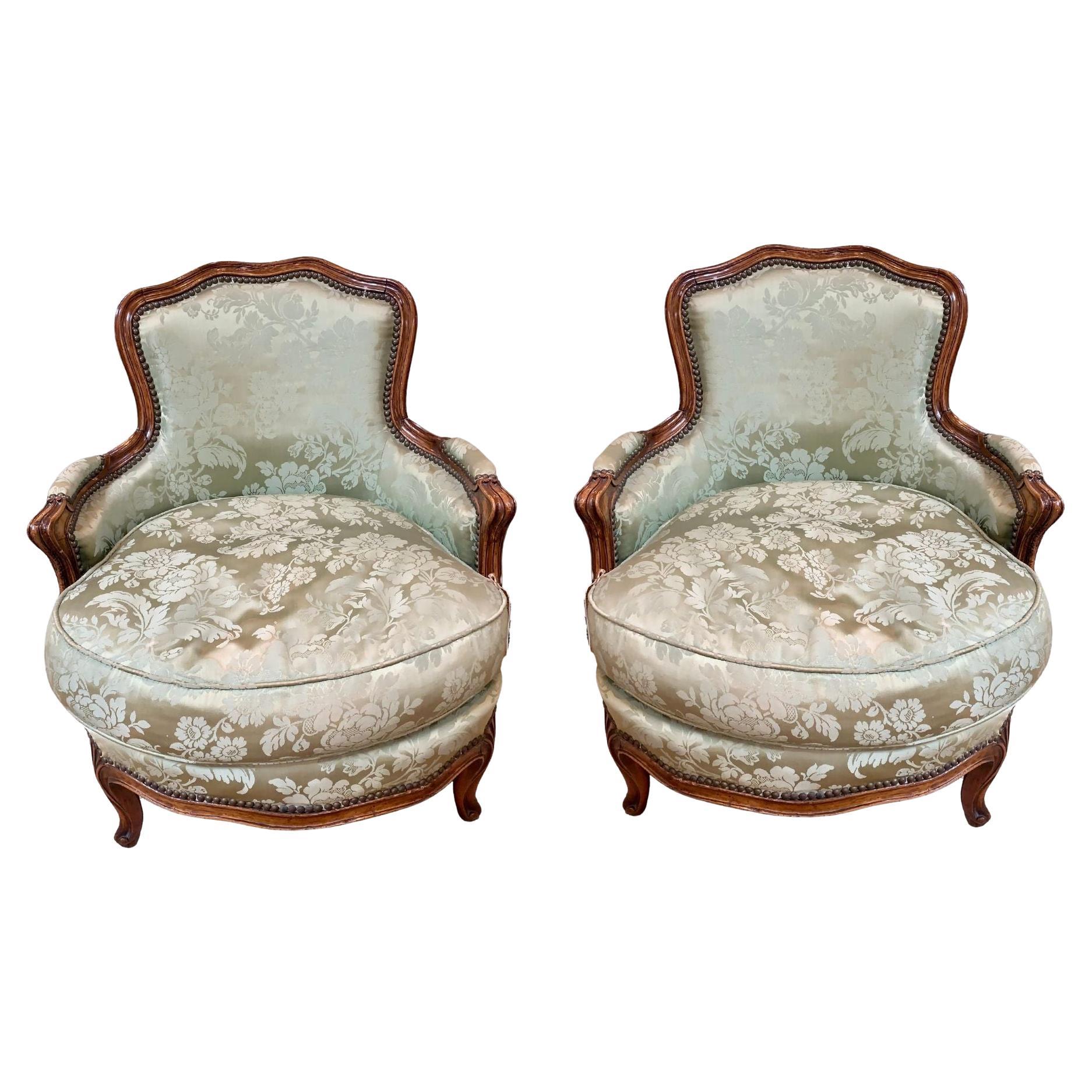 19th Century French Fireside Chairs