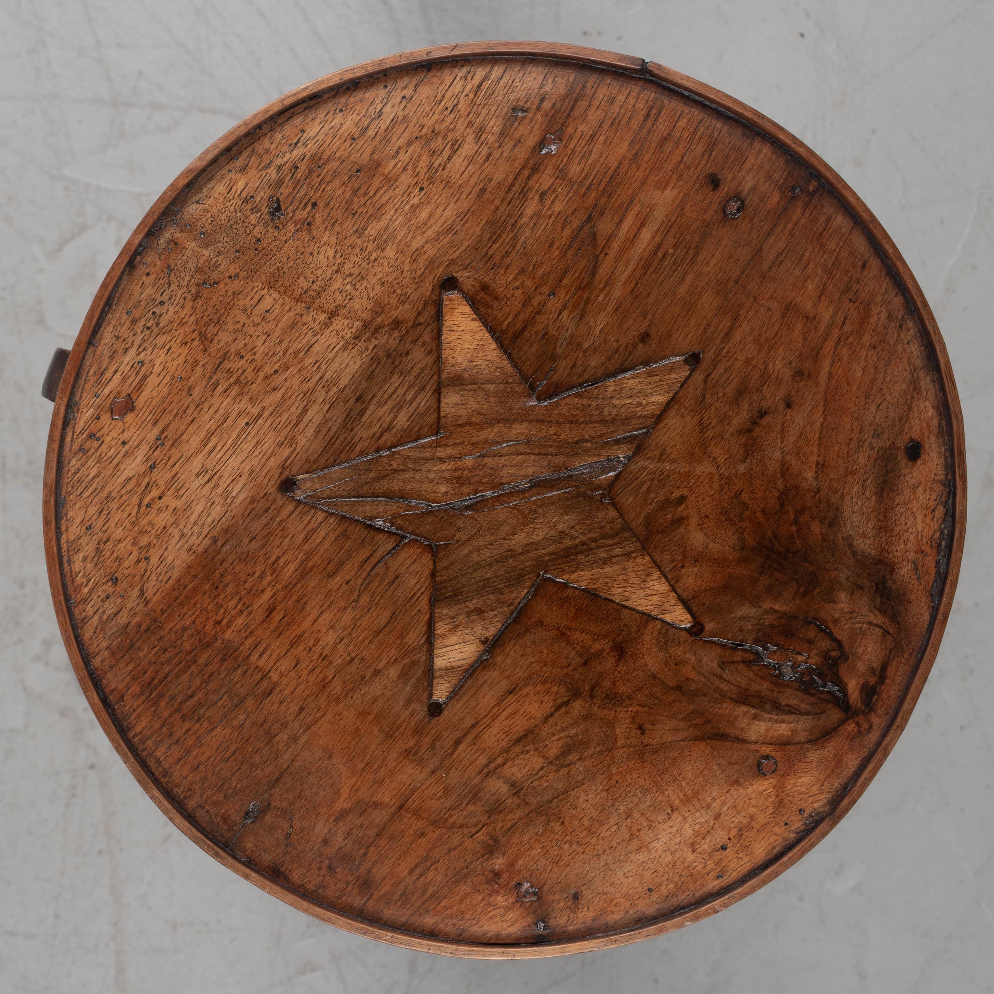 19th Century French Folk Art Accent Table For Sale 5