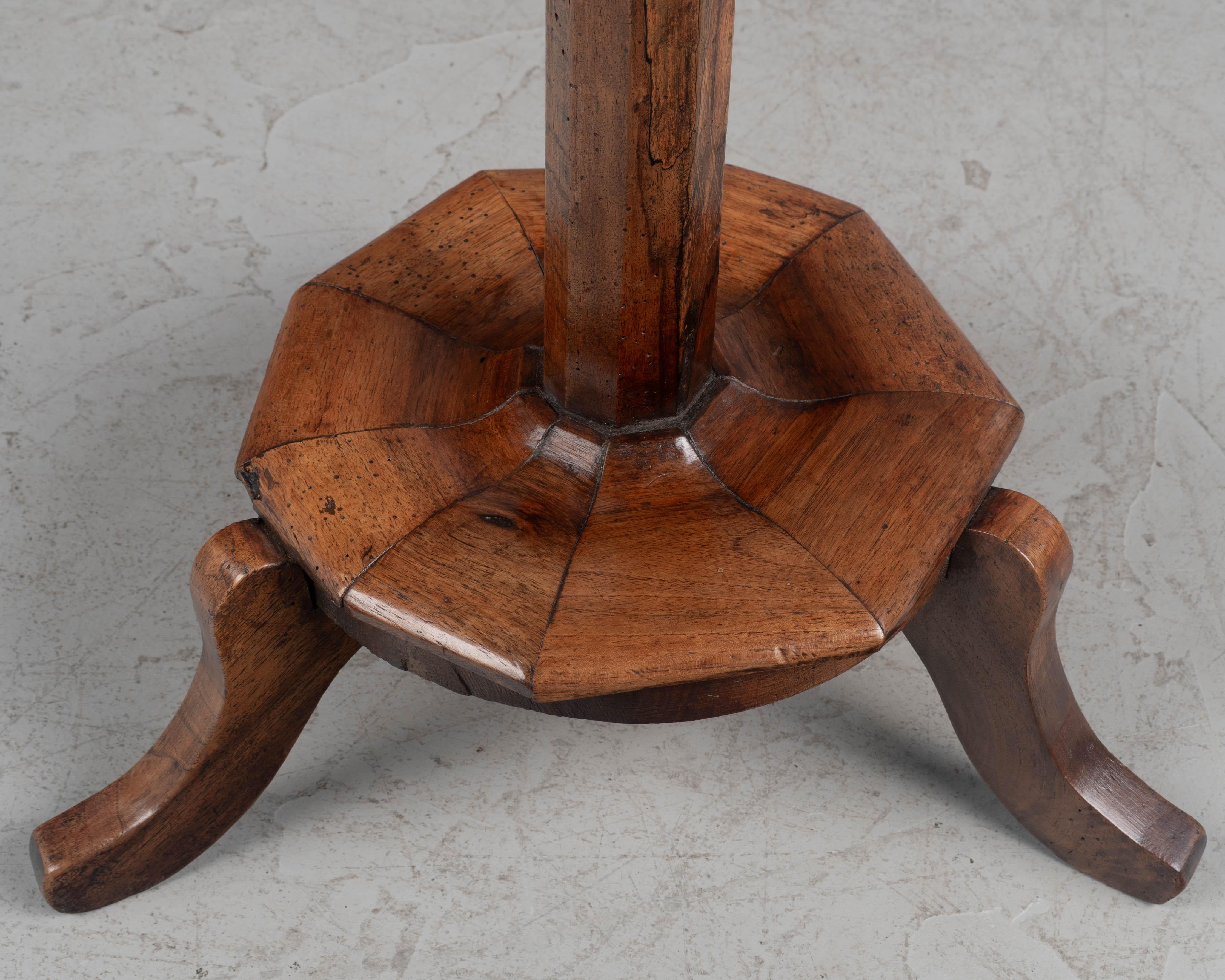 19th Century French Folk Art Accent Table For Sale 7