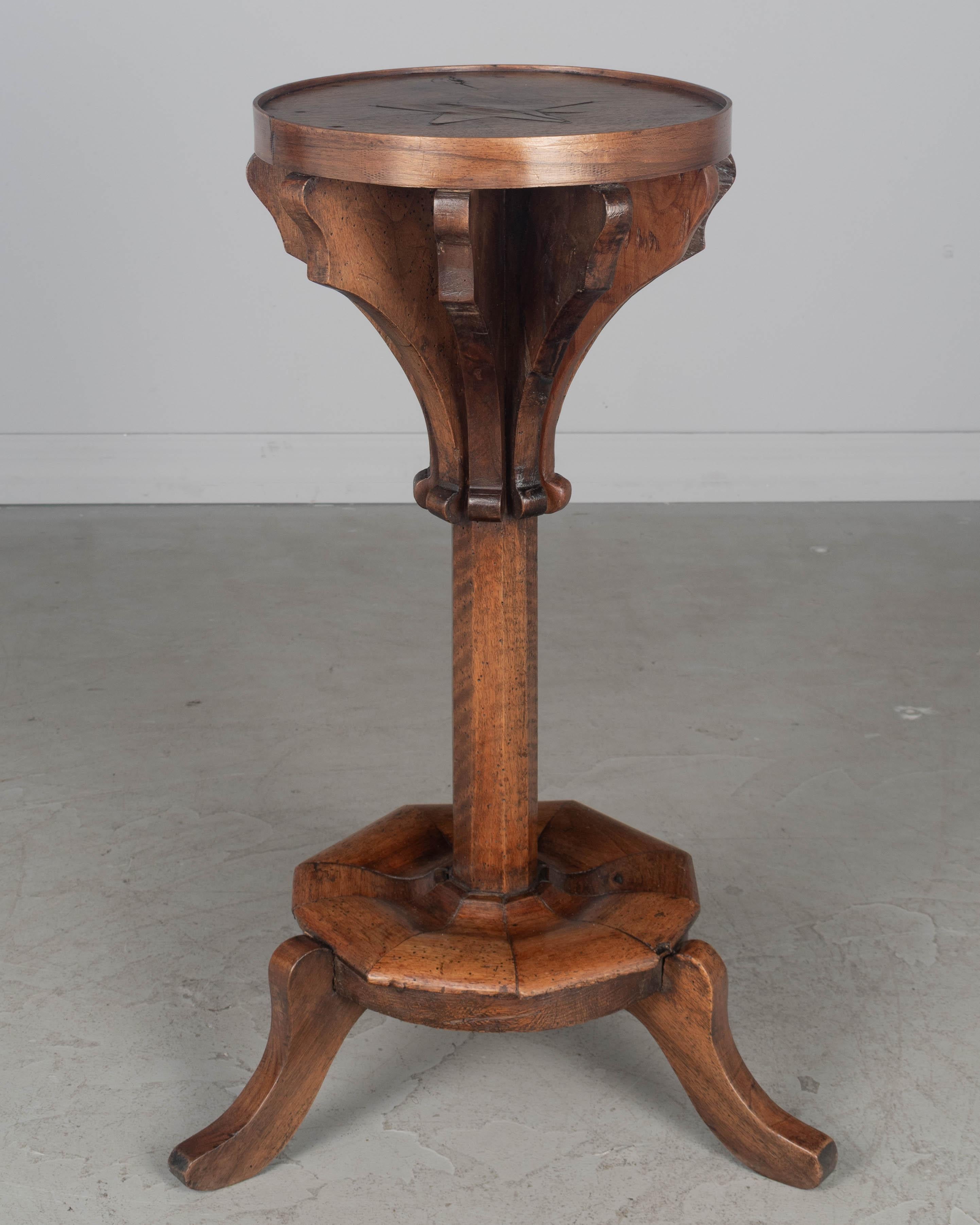 19th Century French Folk Art Accent Table For Sale 2