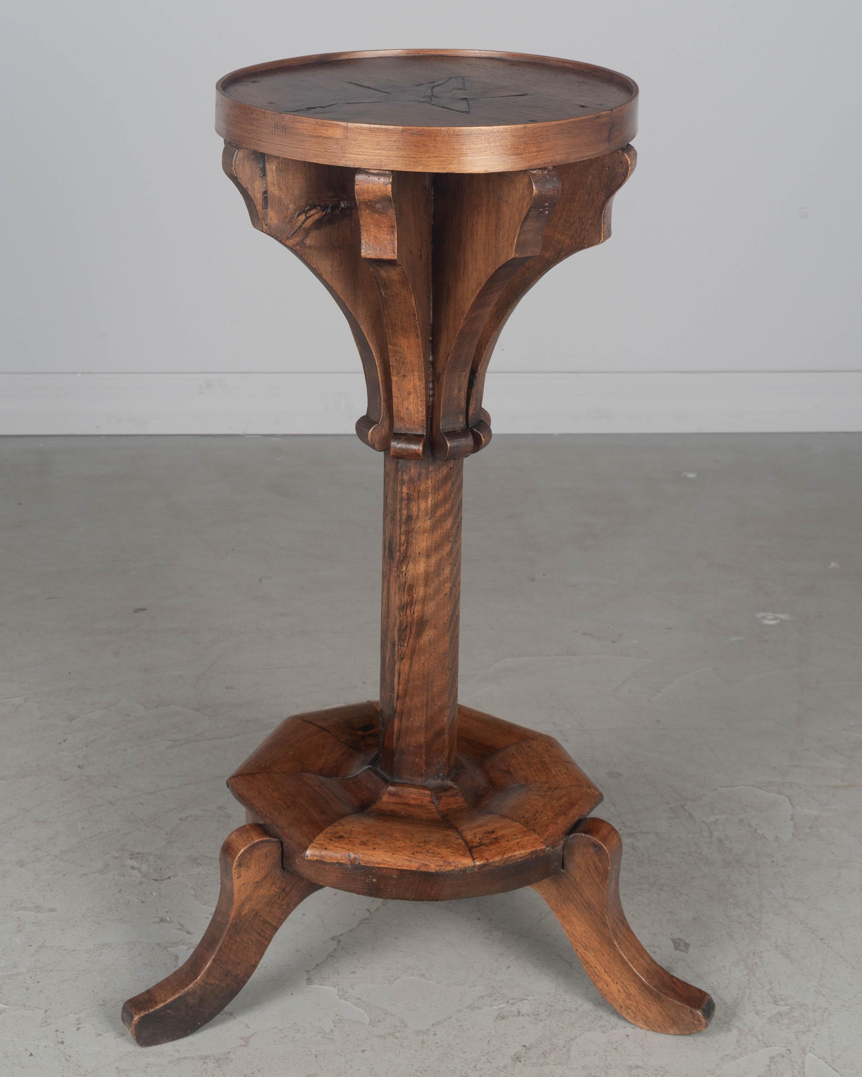 19th Century French Folk Art Accent Table For Sale 4