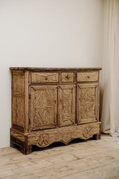 19th century French folk art buffet