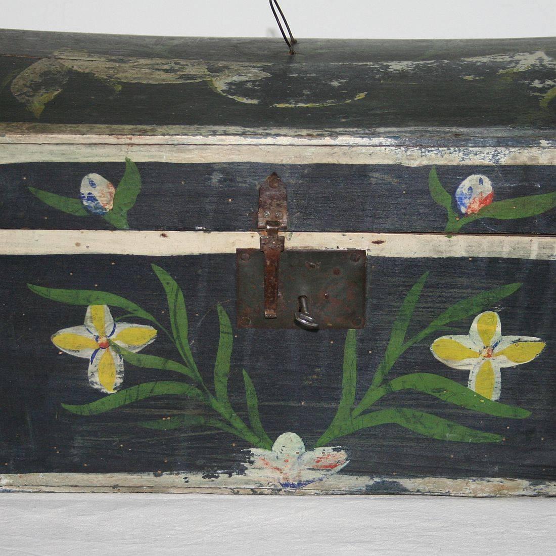19th Century French Folk Art Wedding Box from Normandy 5