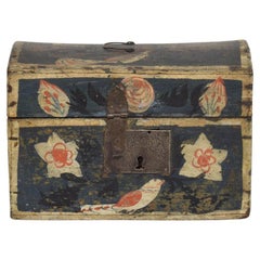Boîte de mariage française du 19ème siècle provenant de Normandie