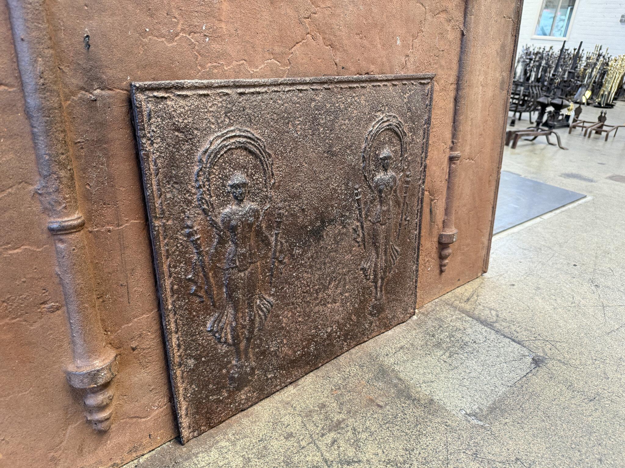 19th Century French Fortuna Fireback For Sale 6