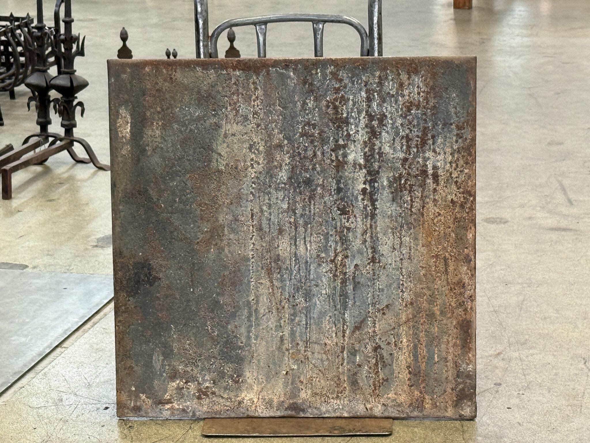 19th Century French 'Fox and the Grapes' Fireback / Backsplash For Sale 7