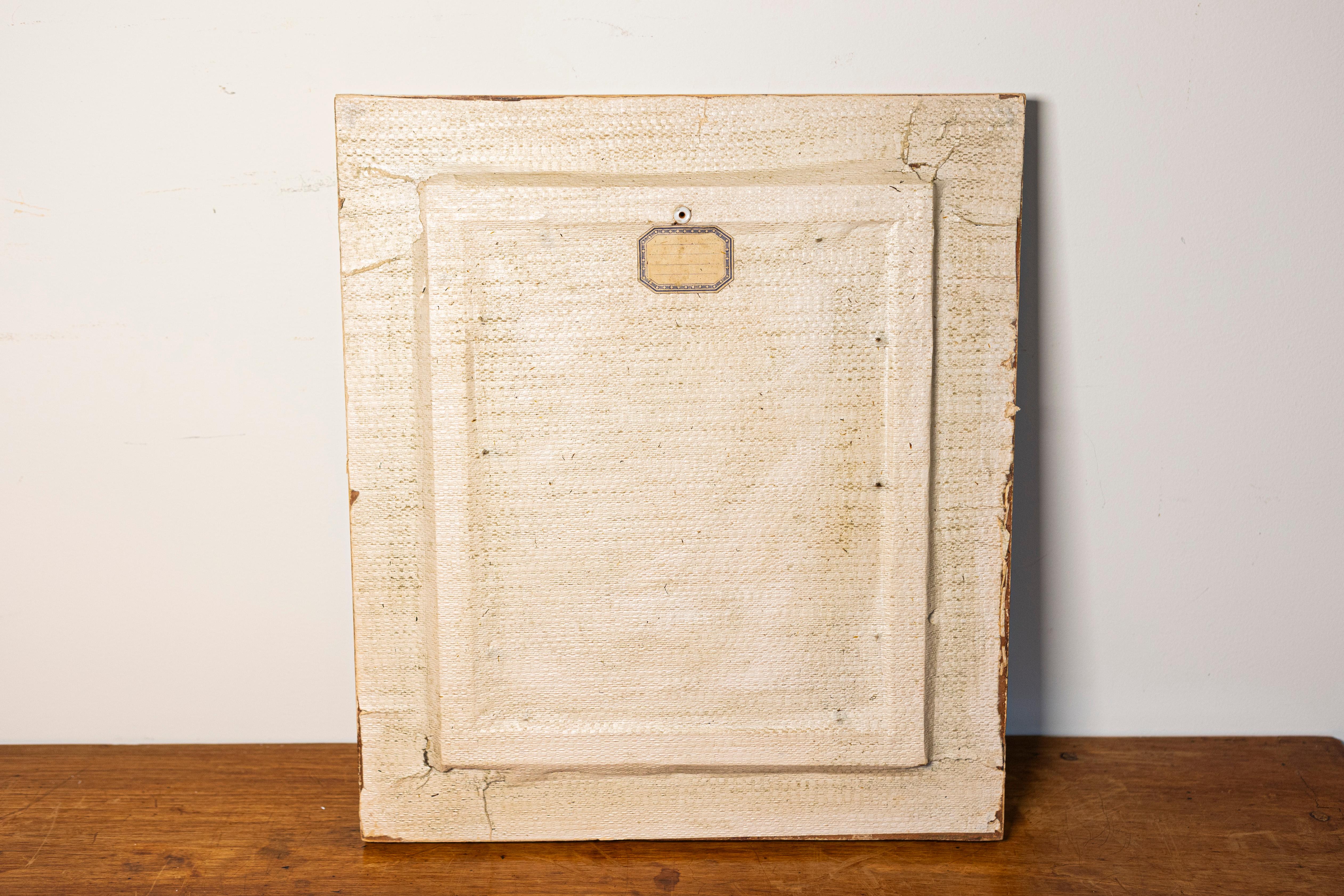 19th Century French Framed Cameo Collection with Gilt Accents For Sale 2
