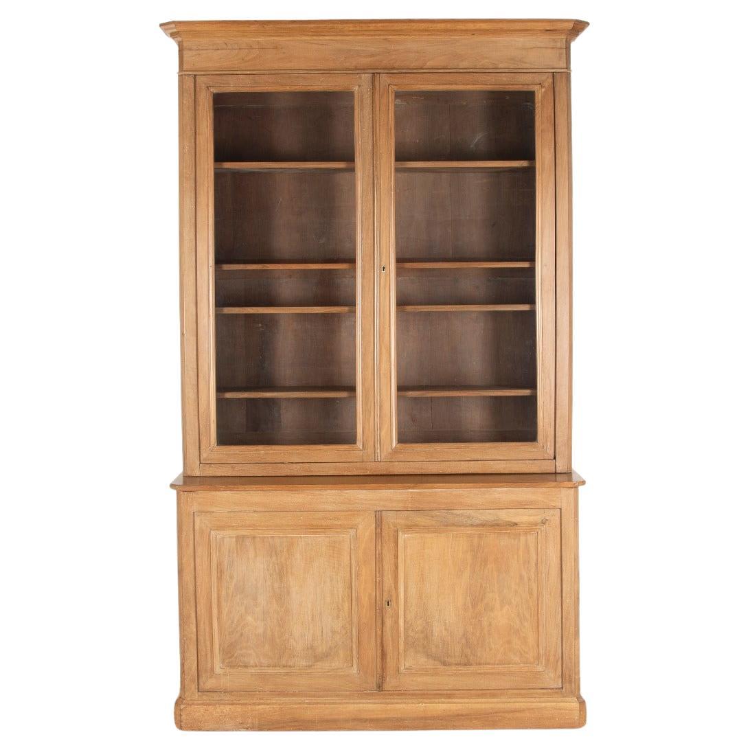 19th Century French Fruitwood Bookcase