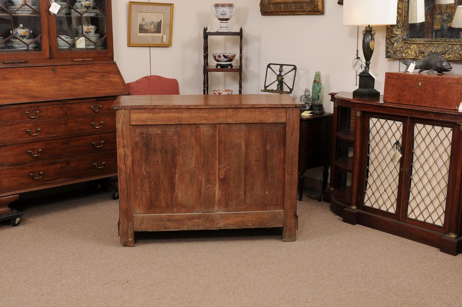 19th Century French Fruitwood Buffet with Faux Bamboo Detail For Sale 8