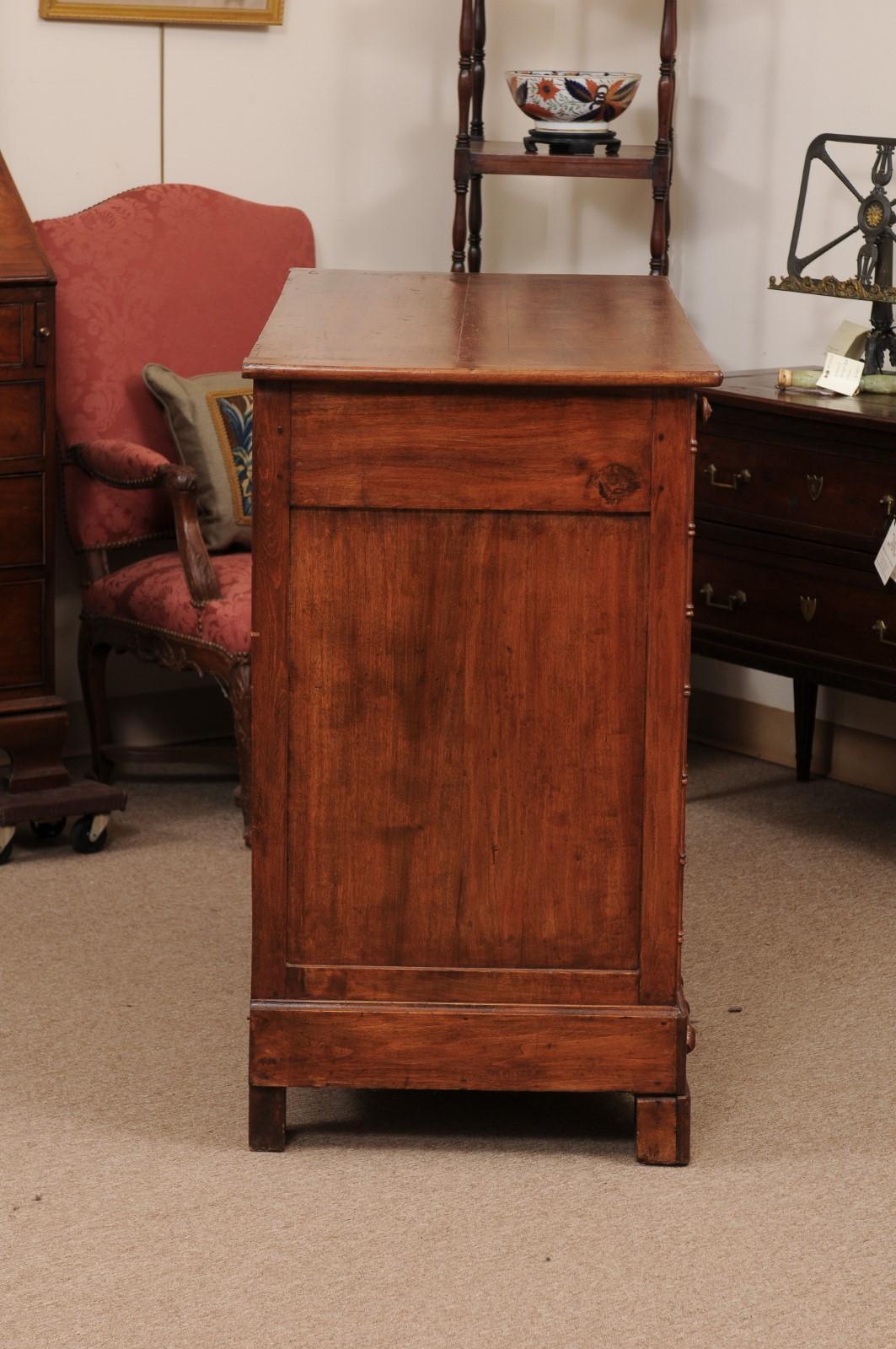 19th Century French Fruitwood Buffet with Faux Bamboo Detail For Sale 6