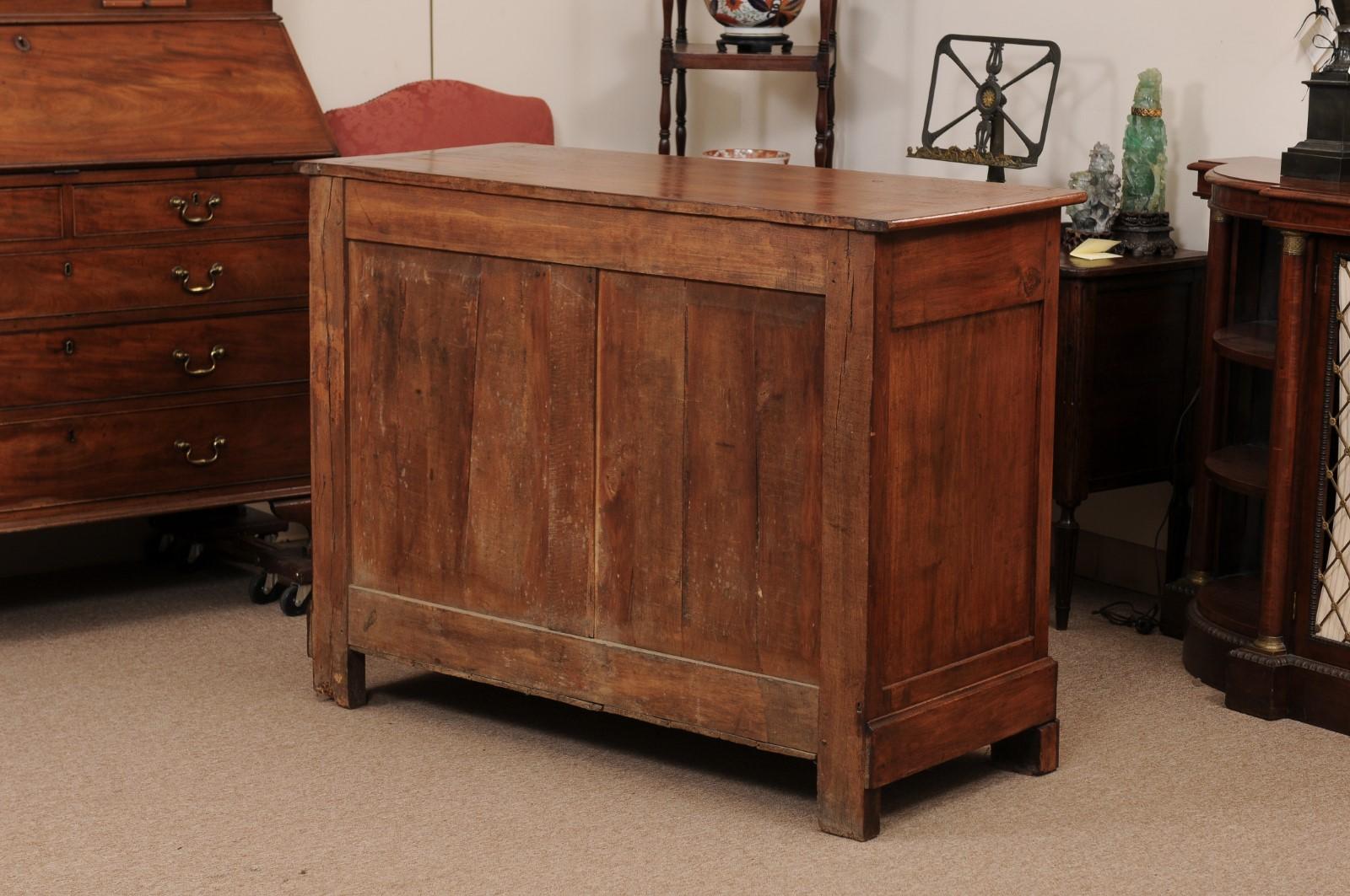 19th Century French Fruitwood Buffet with Faux Bamboo Detail For Sale 7