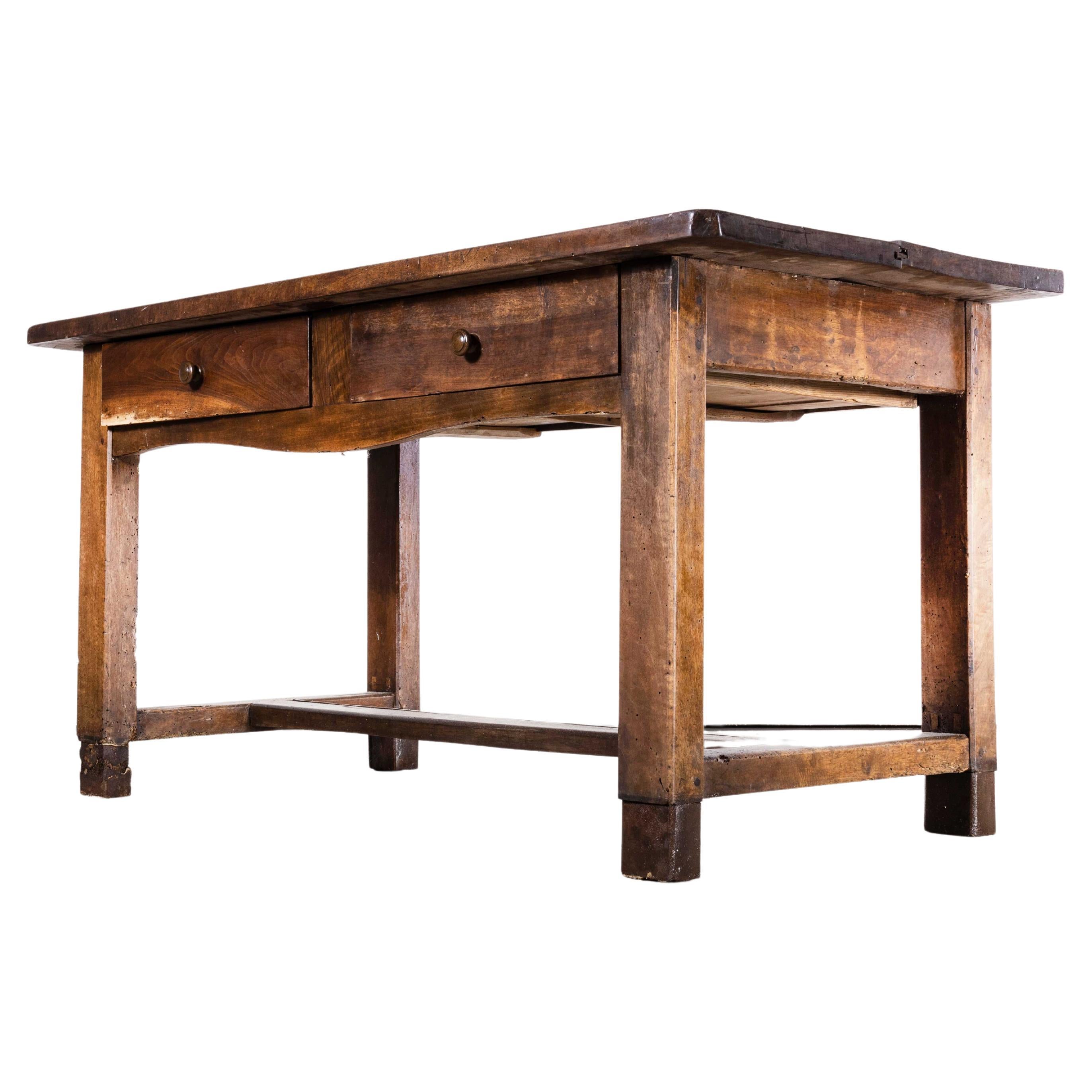 19th Century French Fruitwood Console Table For Sale