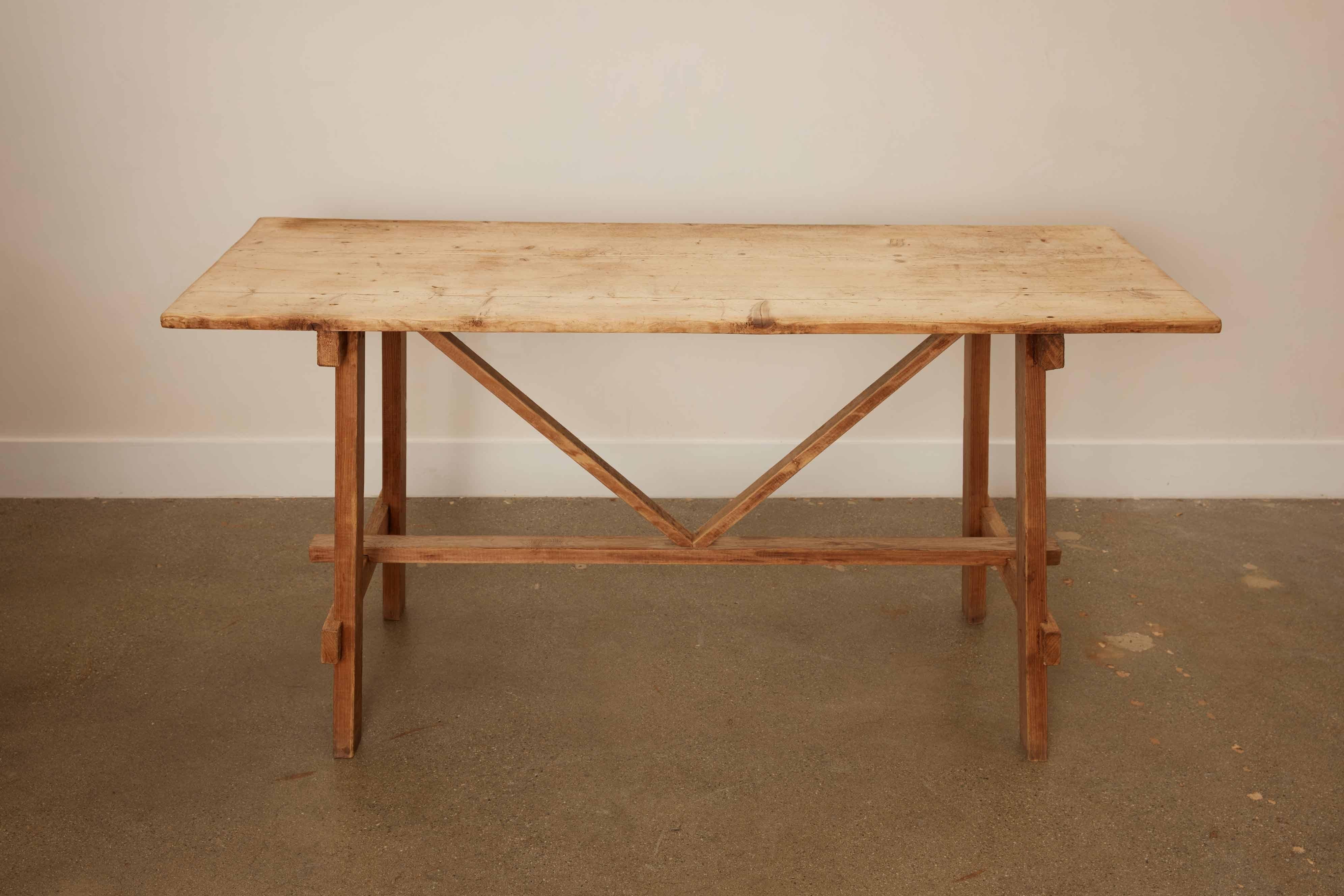 19th Century French Fruitwood Table For Sale 3