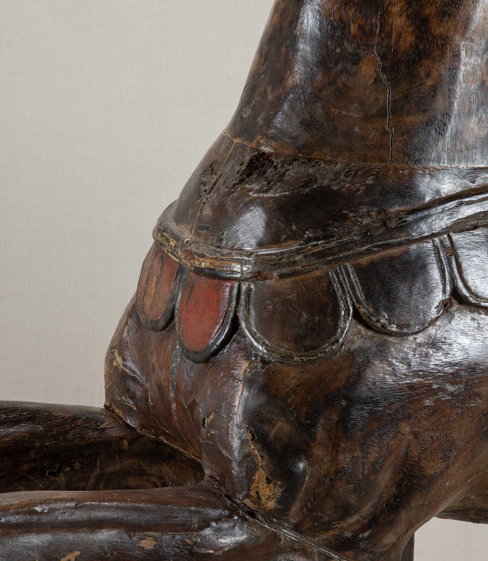 Cavallo da carosello francese a grandezza naturale del XIX secolo in vendita 8