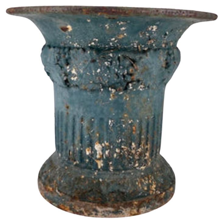 19th Century French Gadrooned Colonne Vessel For Sale