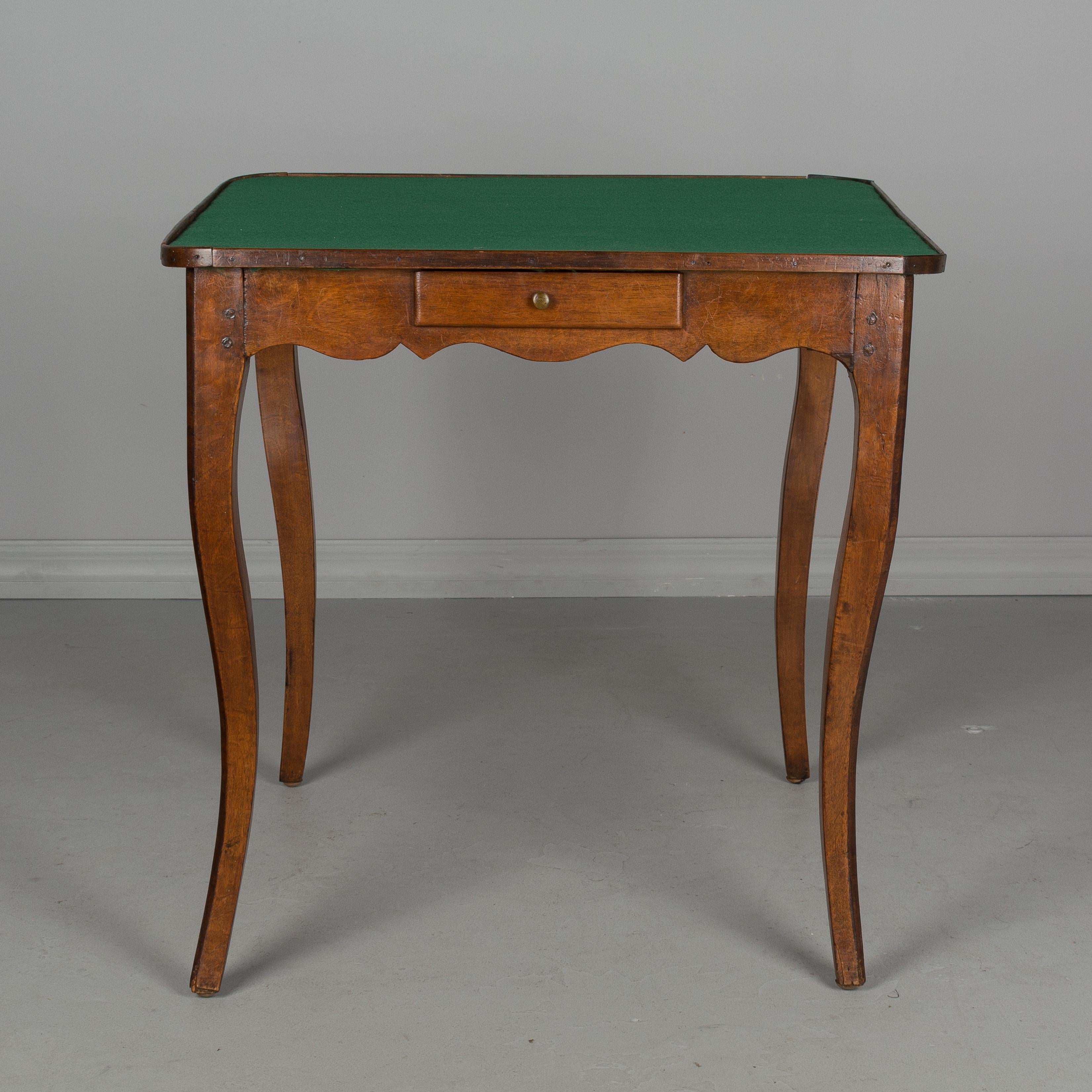 Louis XV 19th Century French Game Table