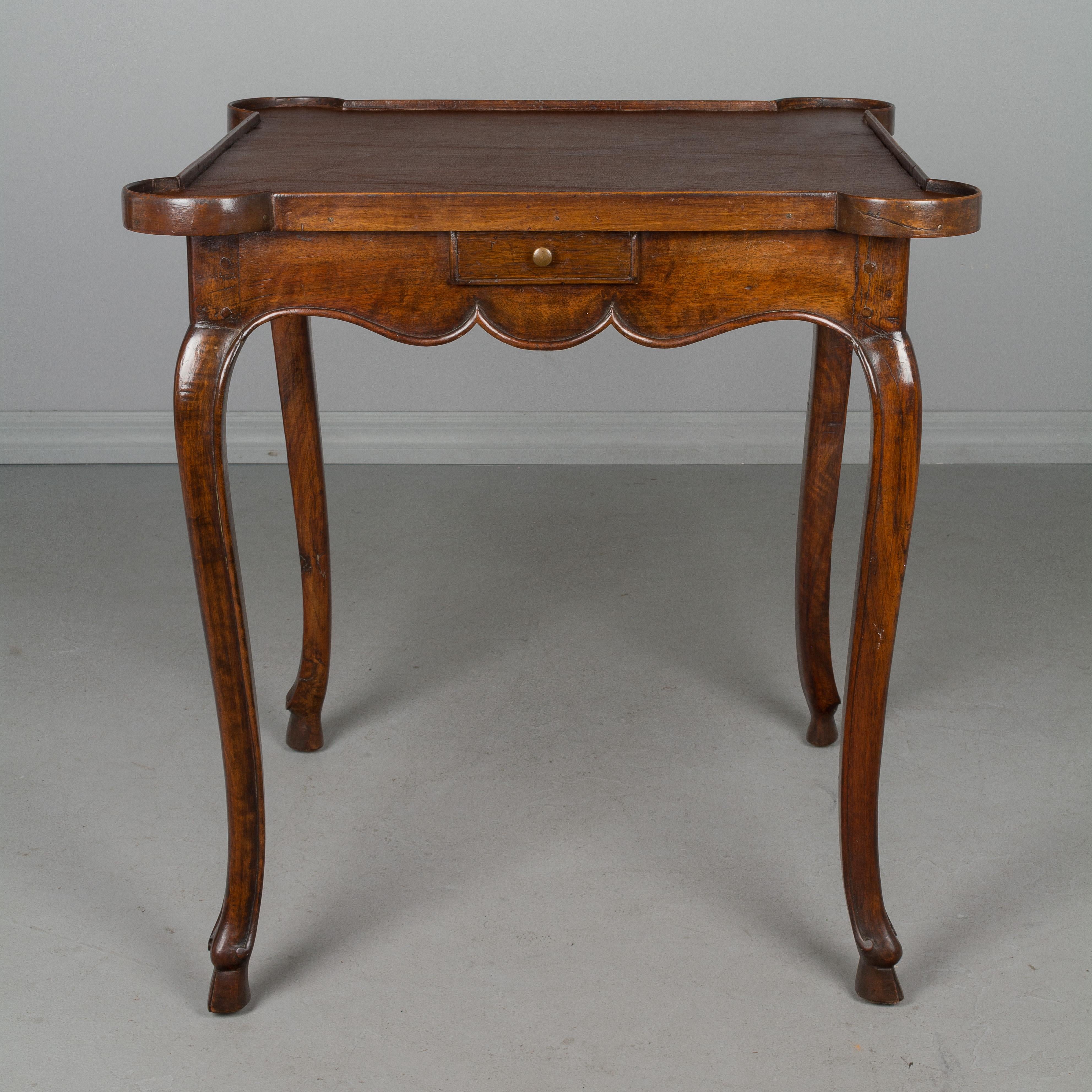 Cast 19th Century French Game Table