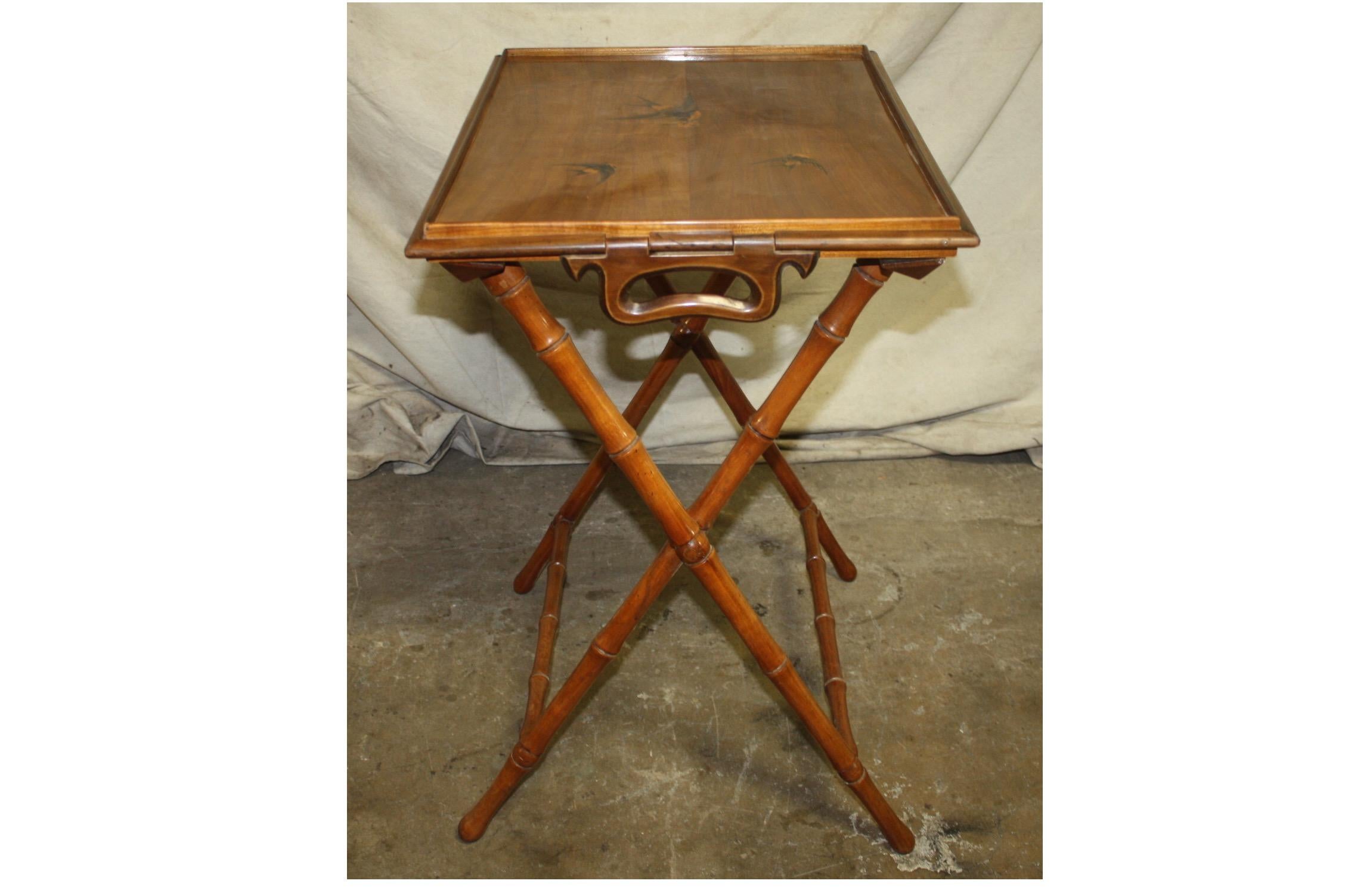 19th Century French Game Table or Tray Table For Sale 5
