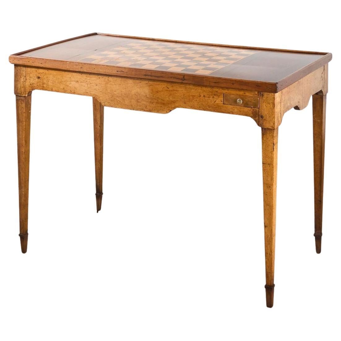 19th Century French games table For Sale