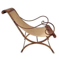 Chaise jardin francesa del siglo XIX