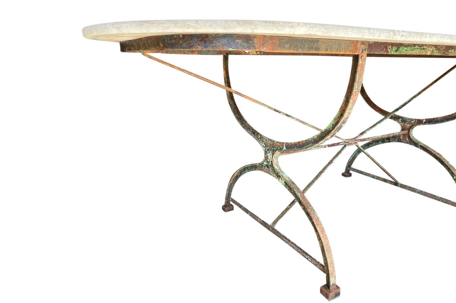 19th Century, French, Garden Dining Table 2