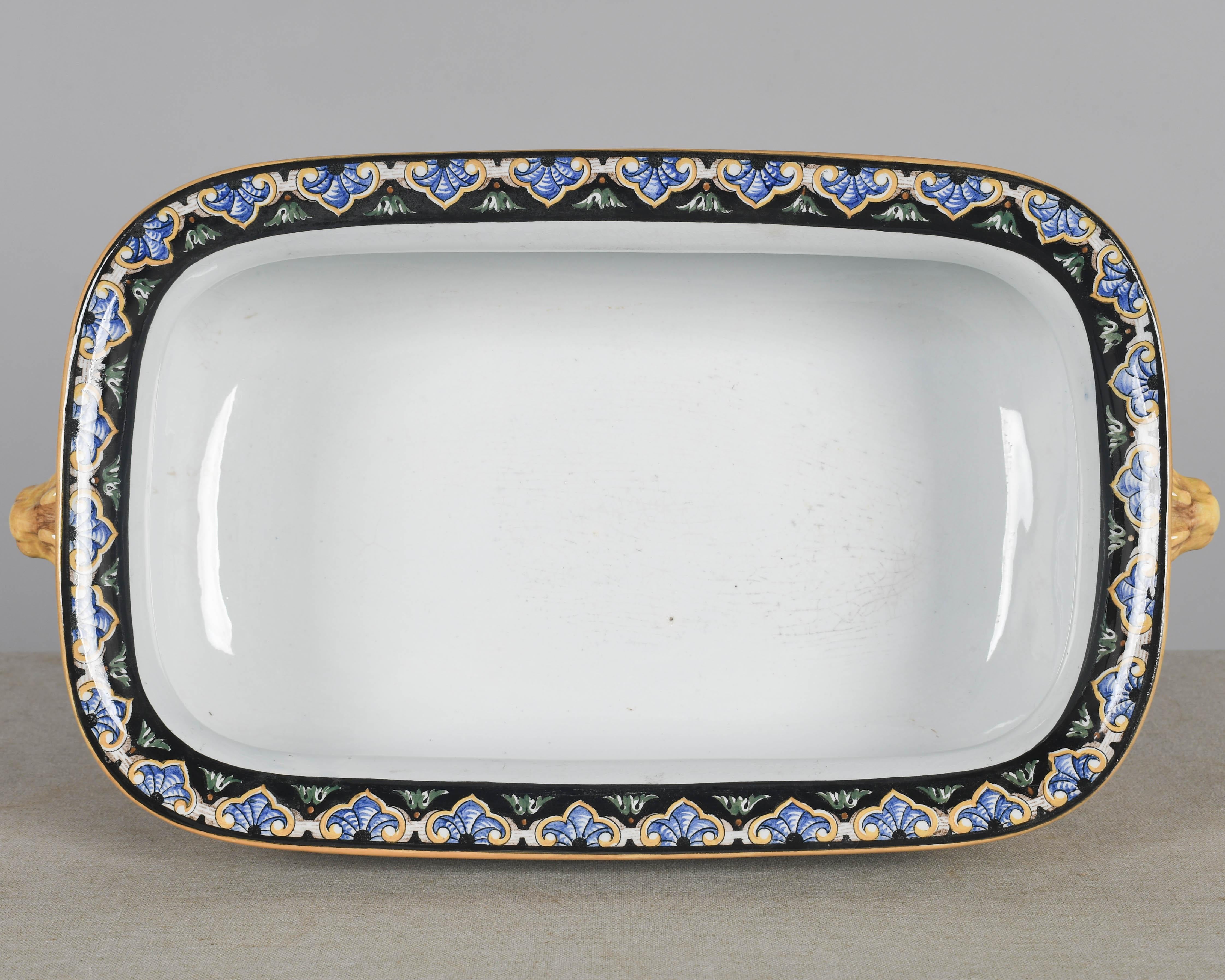 Gien Faience francese del XIX secolo in vendita 3