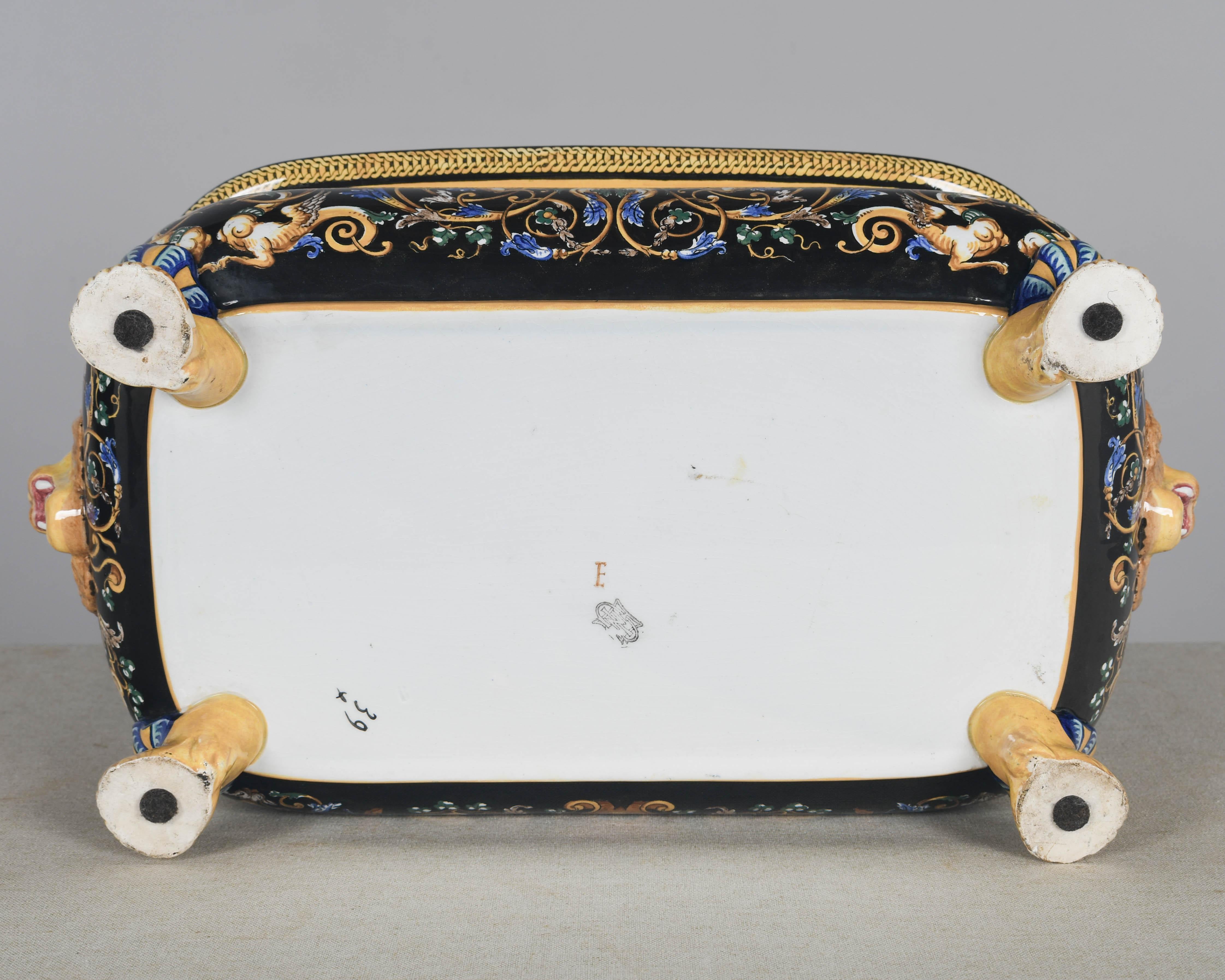 Gien Faience francese del XIX secolo in vendita 4