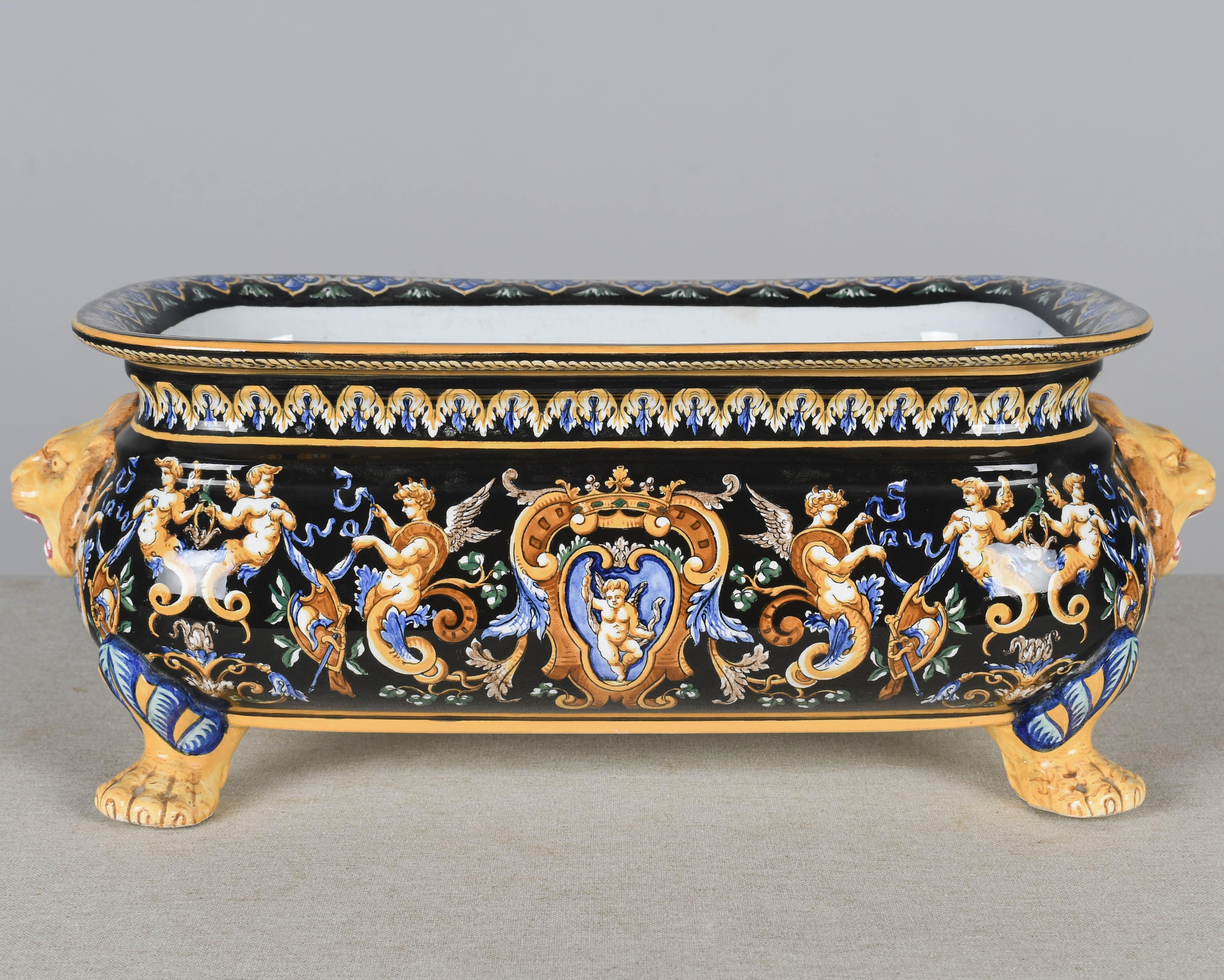 Gien Faience francese del XIX secolo In condizioni buone in vendita a Winter Park, FL