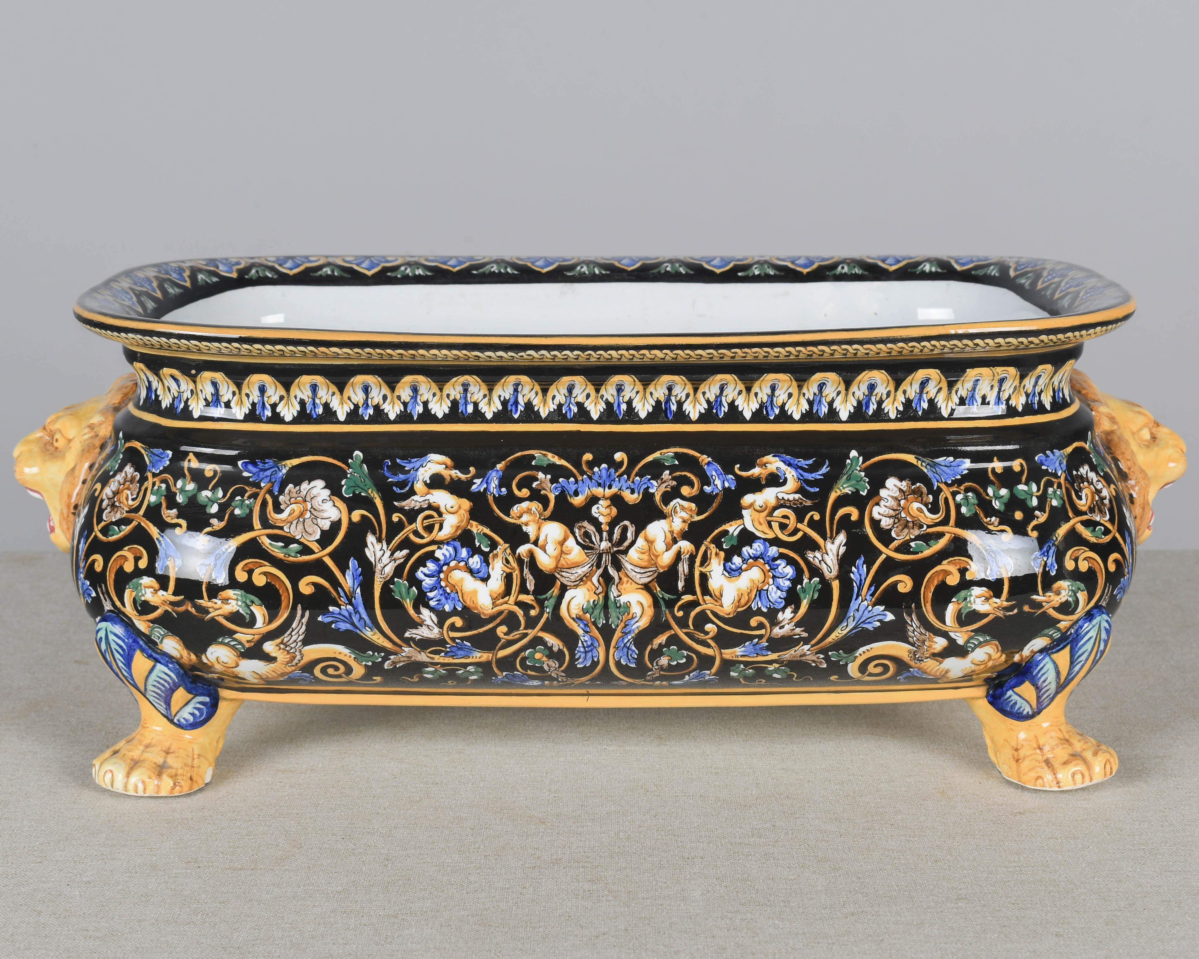 Faenza Gien Faience francese del XIX secolo in vendita