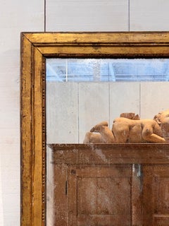 19th Century French Gilded Mirror