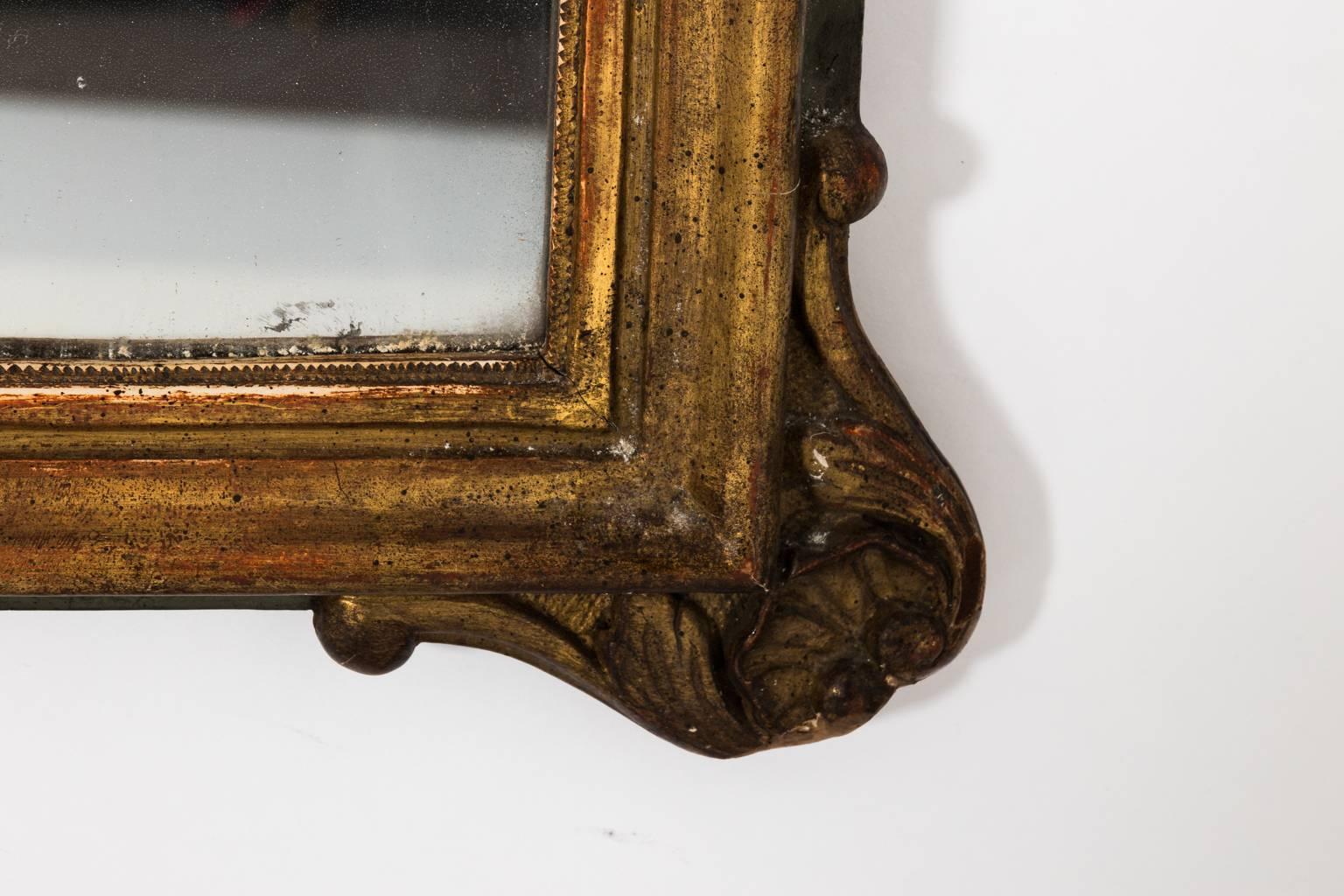 Rococo 19th Century French Gilded Mirror