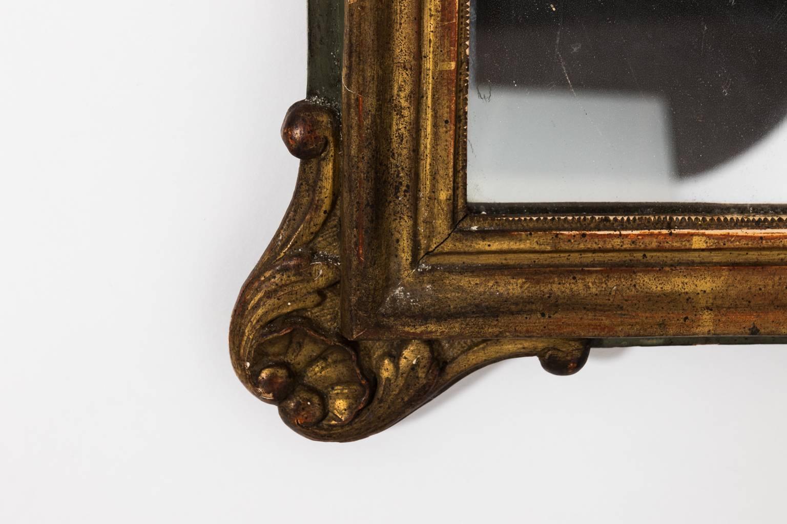 Gilt 19th Century French Gilded Mirror
