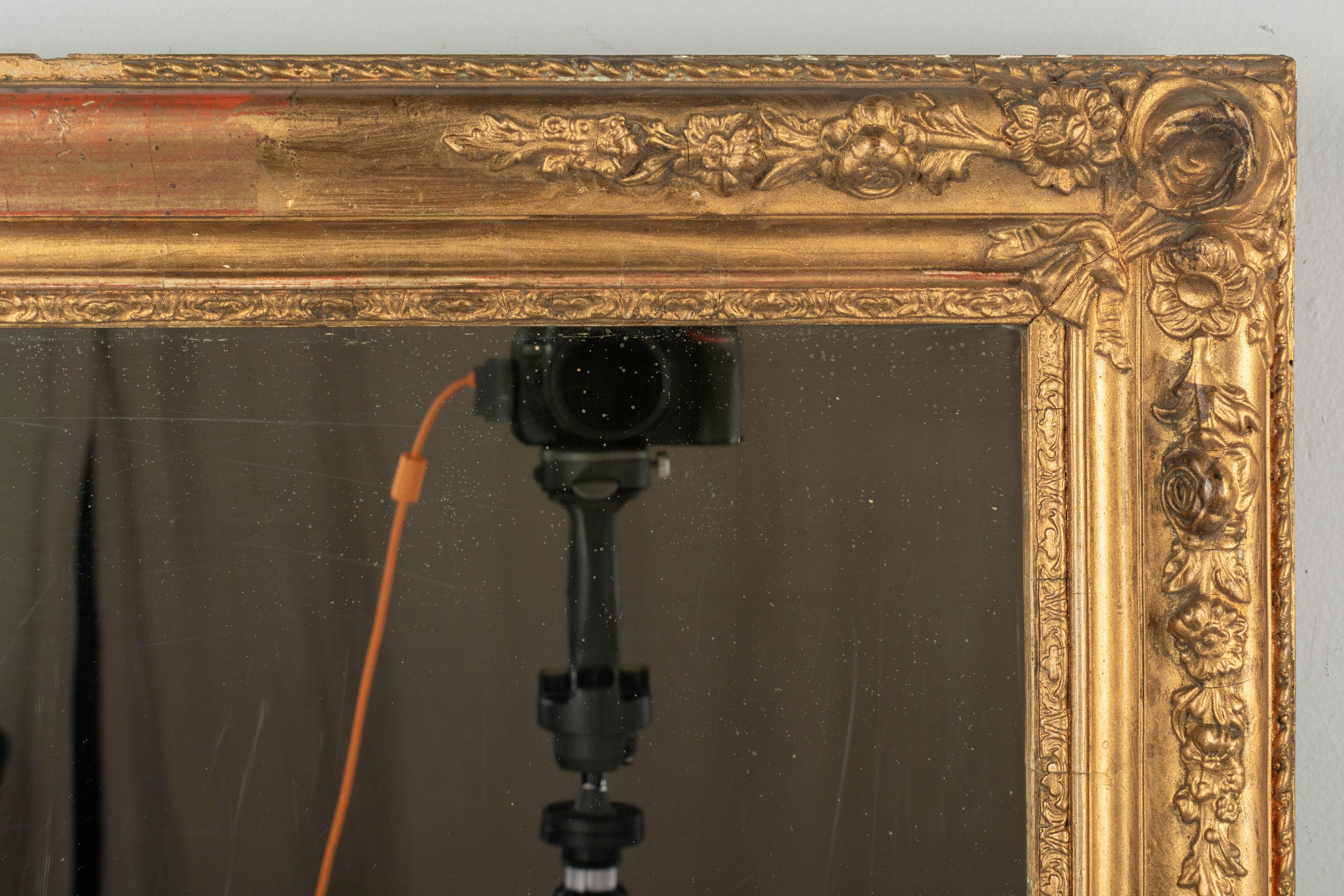 19th Century French Gilded Mirror 1