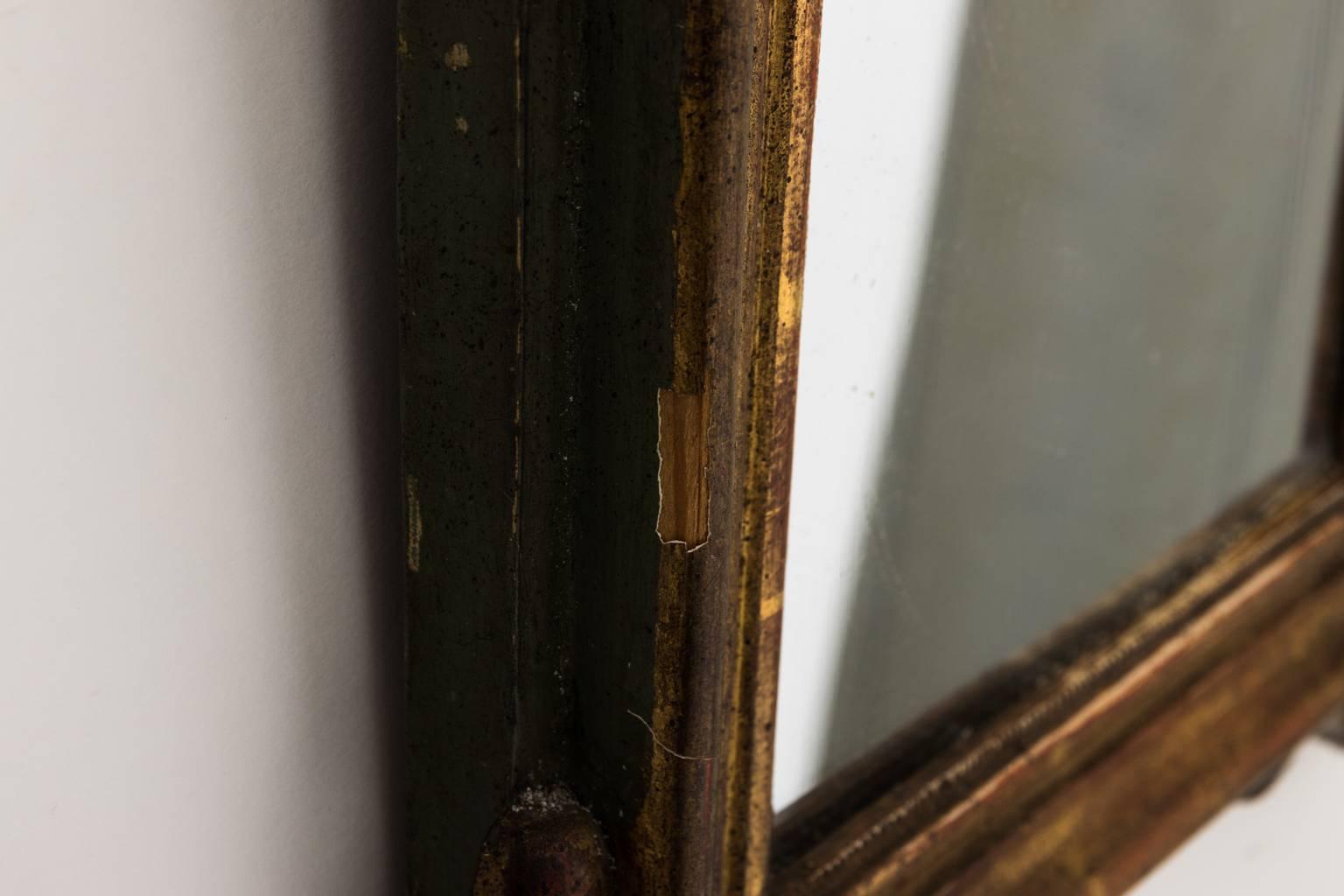 20th Century 19th Century French Gilded Mirror