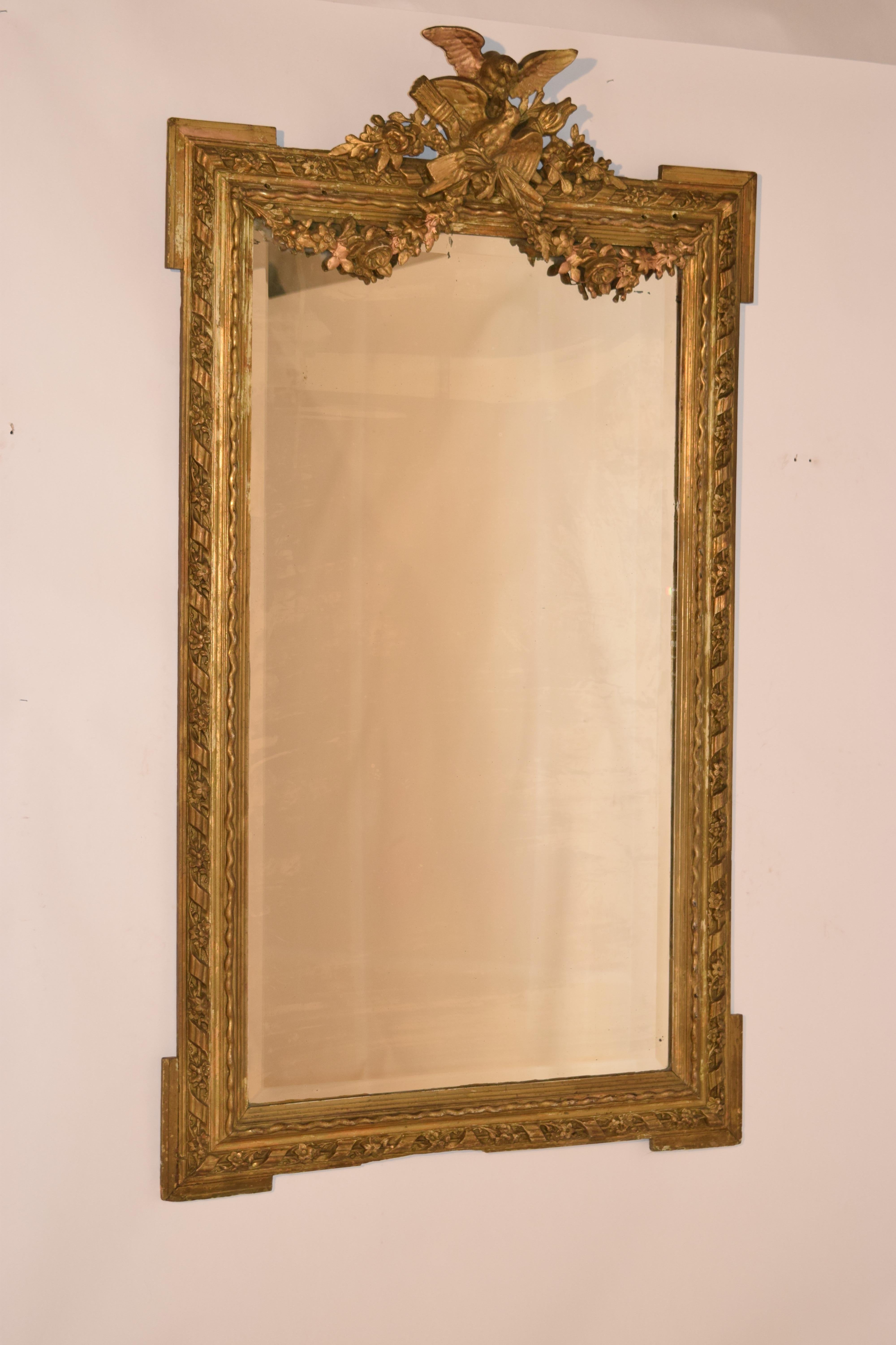 19th Century French Gilded Mirror 1