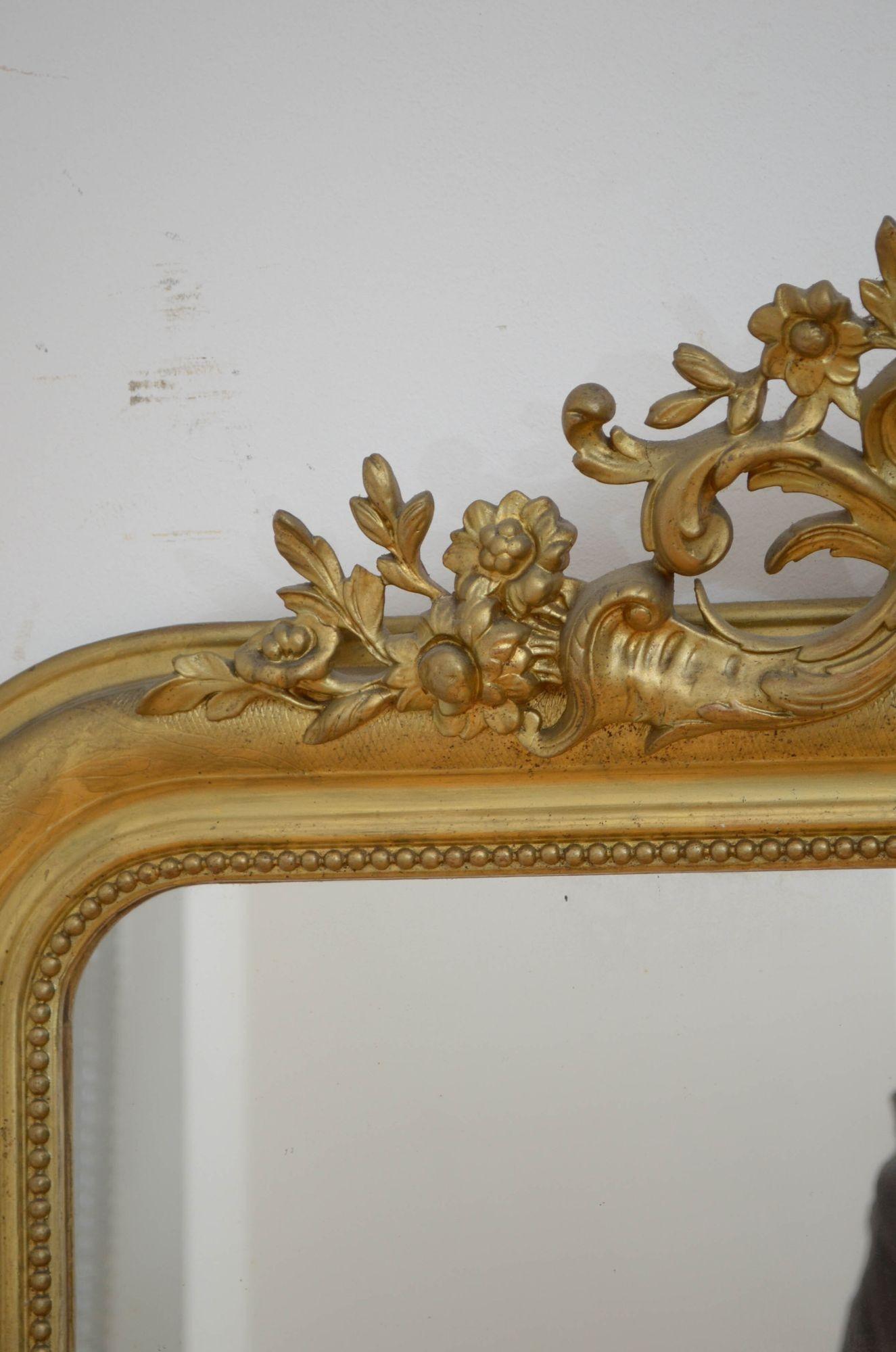 19th Century, French, Gilded Mirror 3
