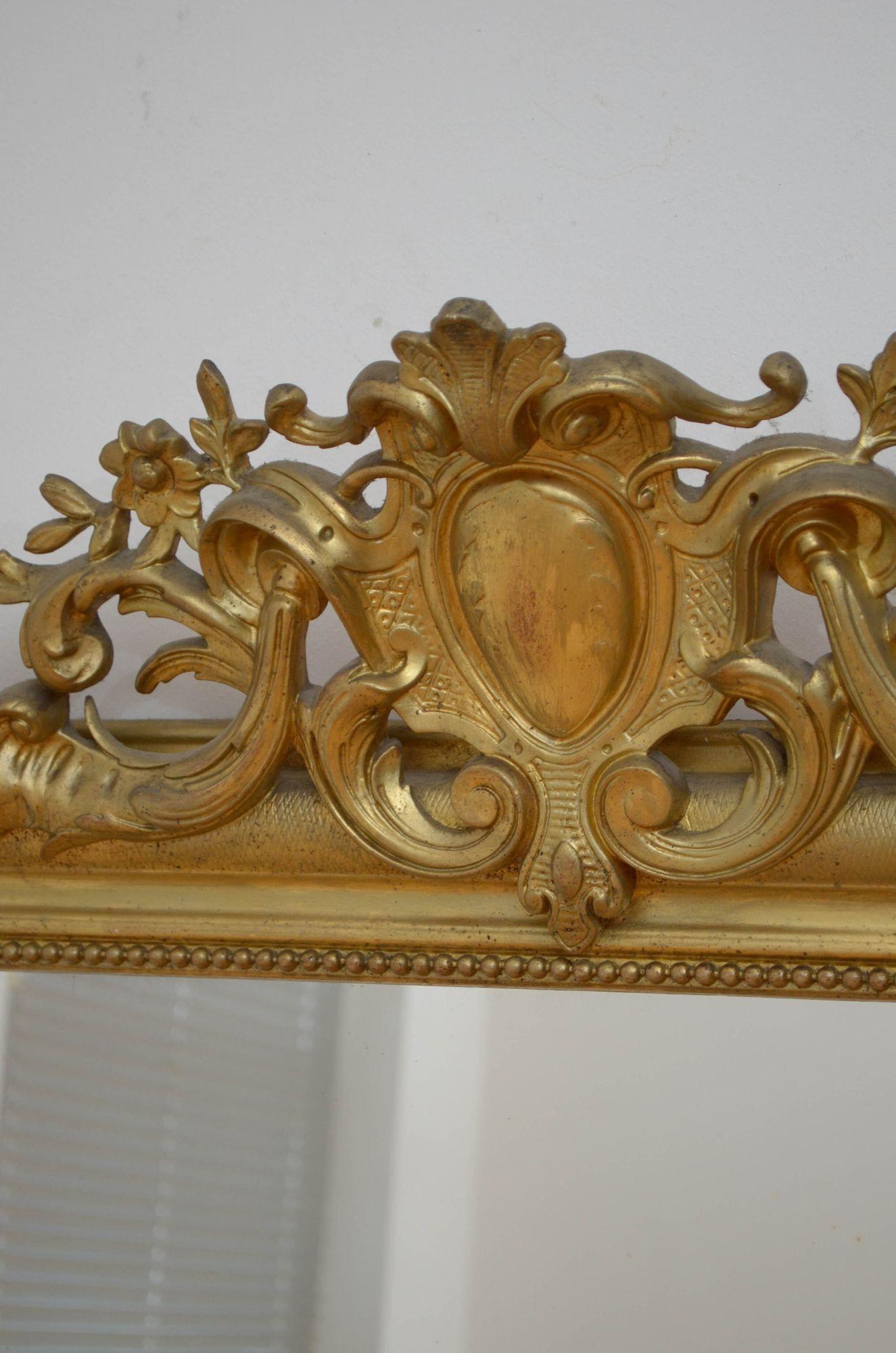 19th Century, French, Gilded Mirror 4