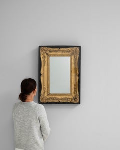 19th Century French Gilded Wood Mirror