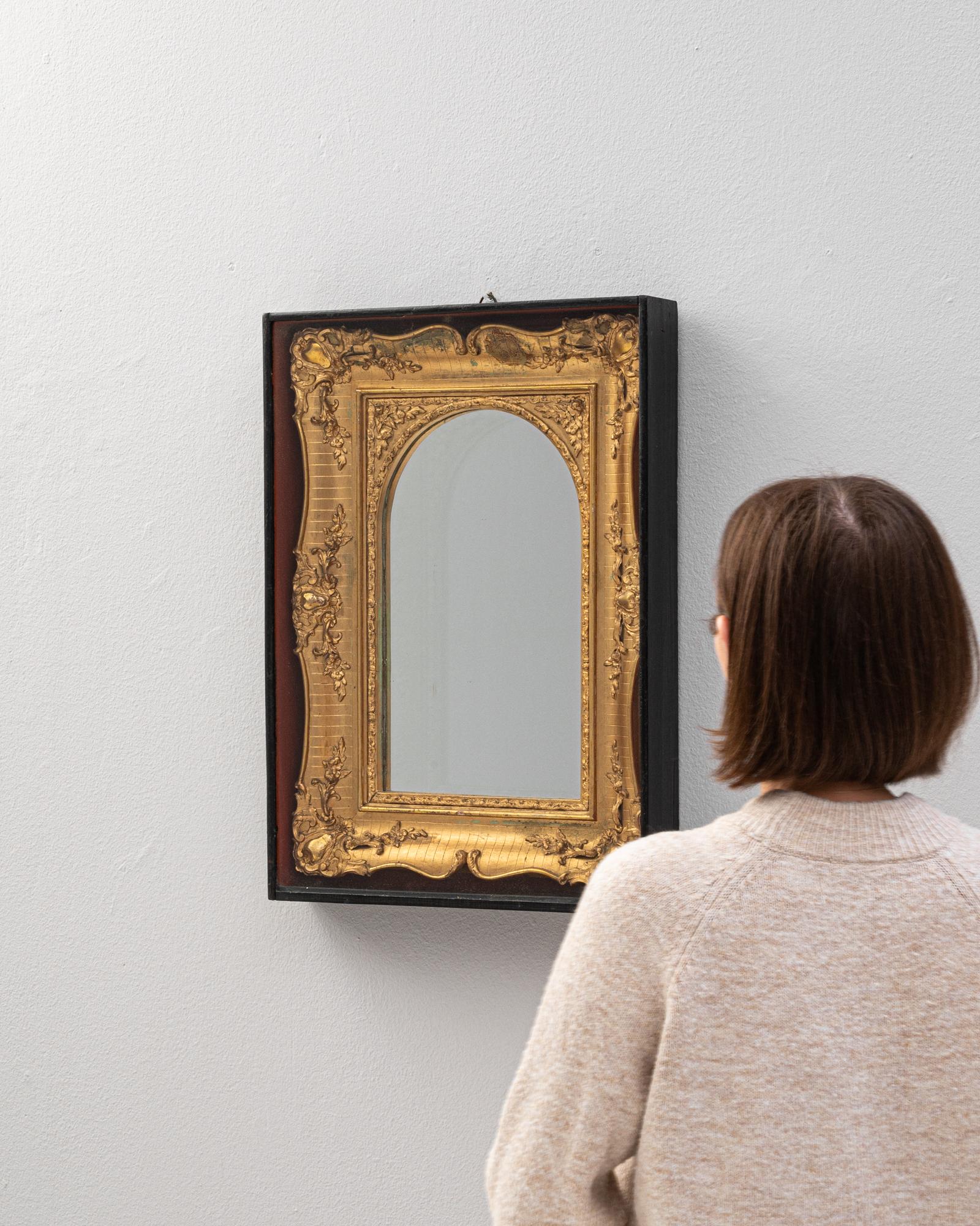 19th Century French Gilded Wood Mirror For Sale 1