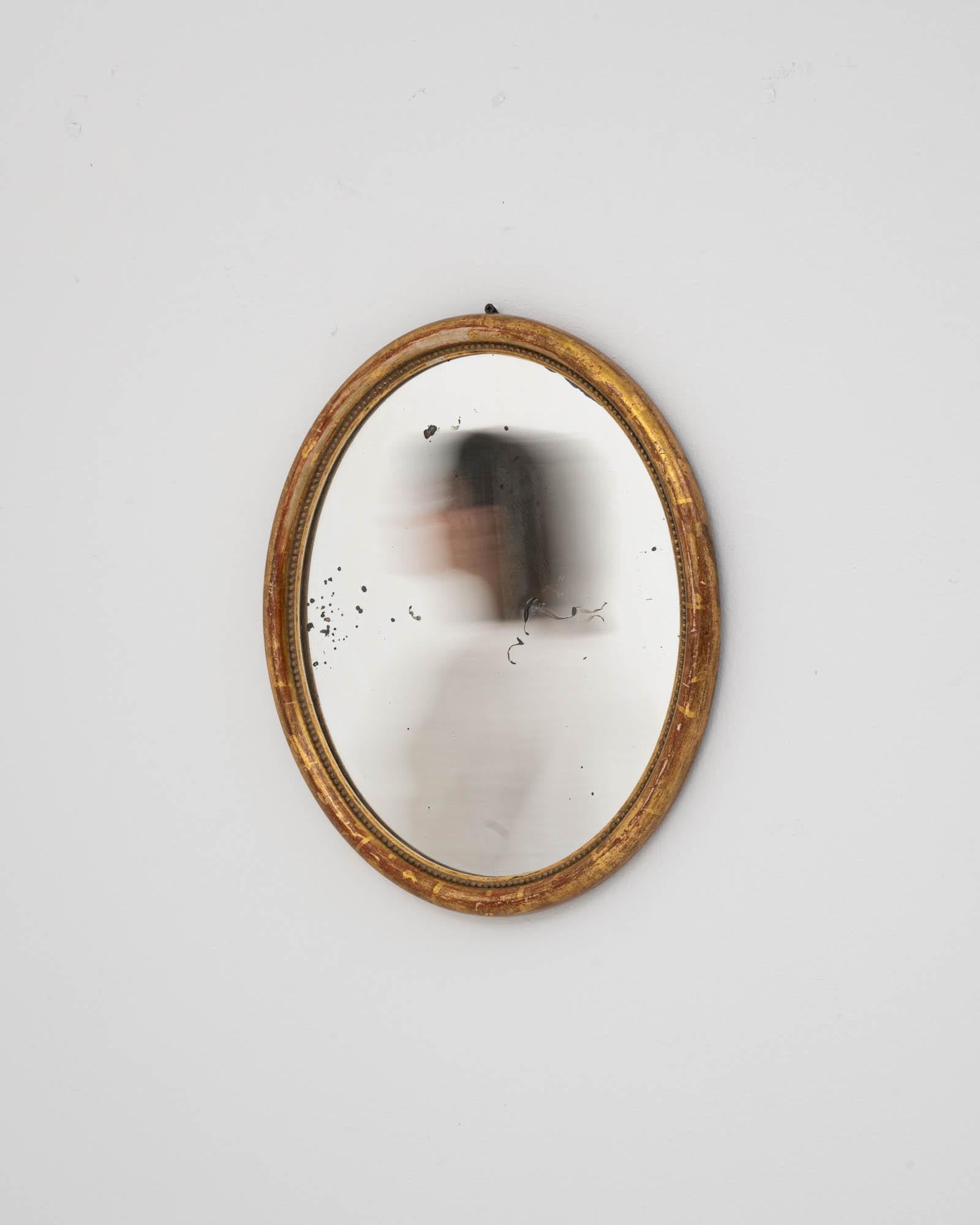19. Jahrhundert Französisch vergoldet Wood Mirror im Angebot 1