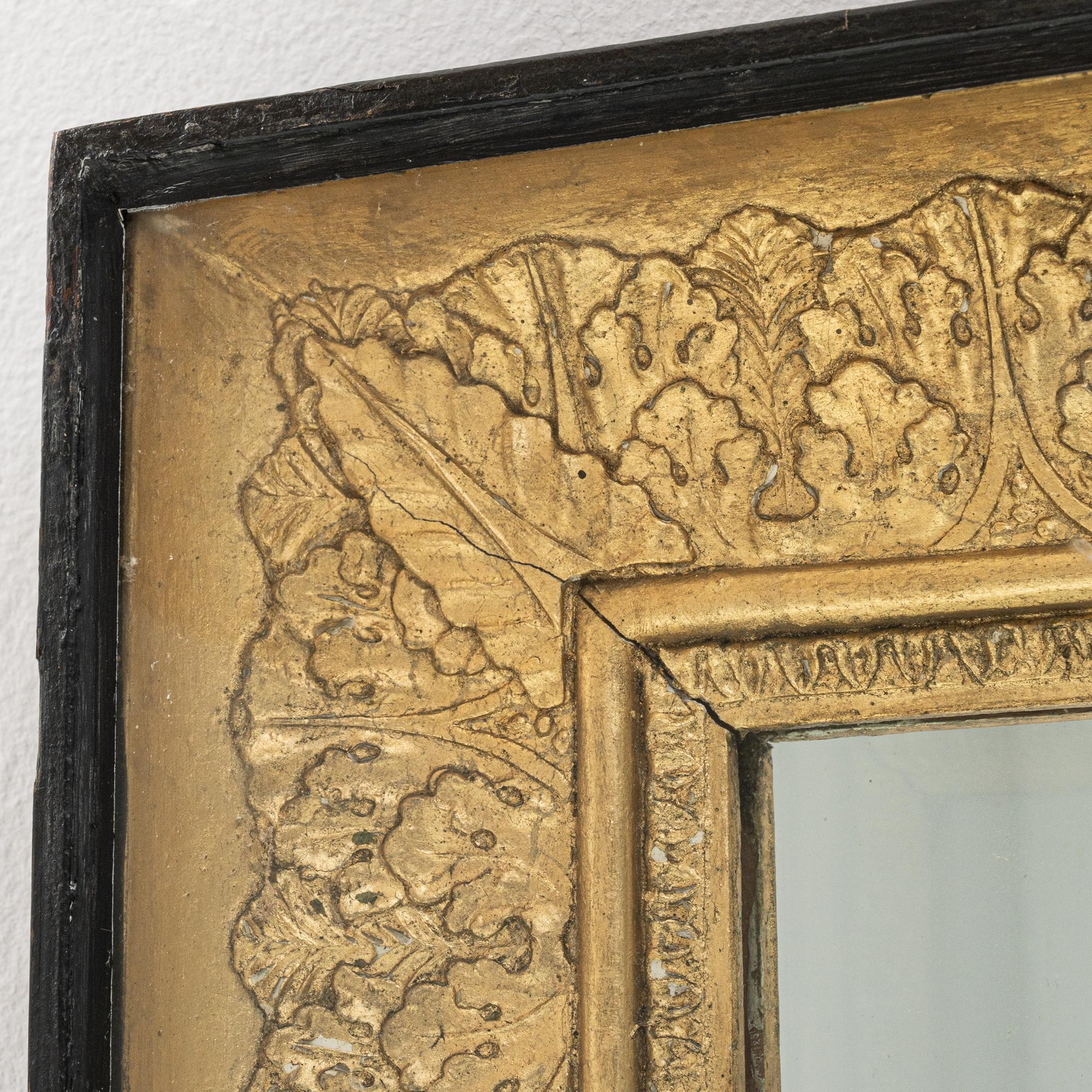 19th Century French Gilded Wood Mirror For Sale 5