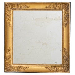 19th Century French Gilded Wood Mirror