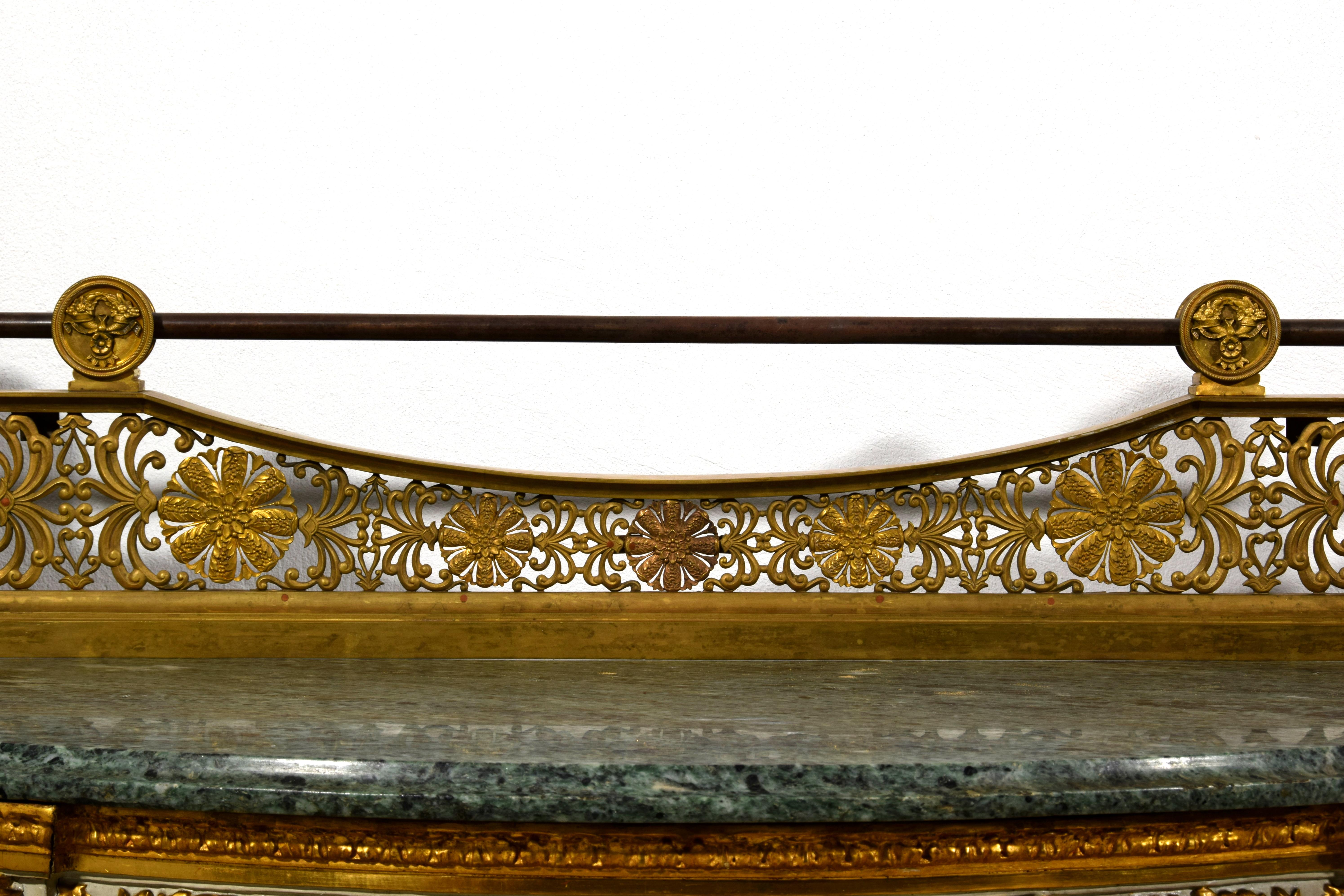 Parafuoco francese in bronzo dorato del XIX secolo in vendita 7