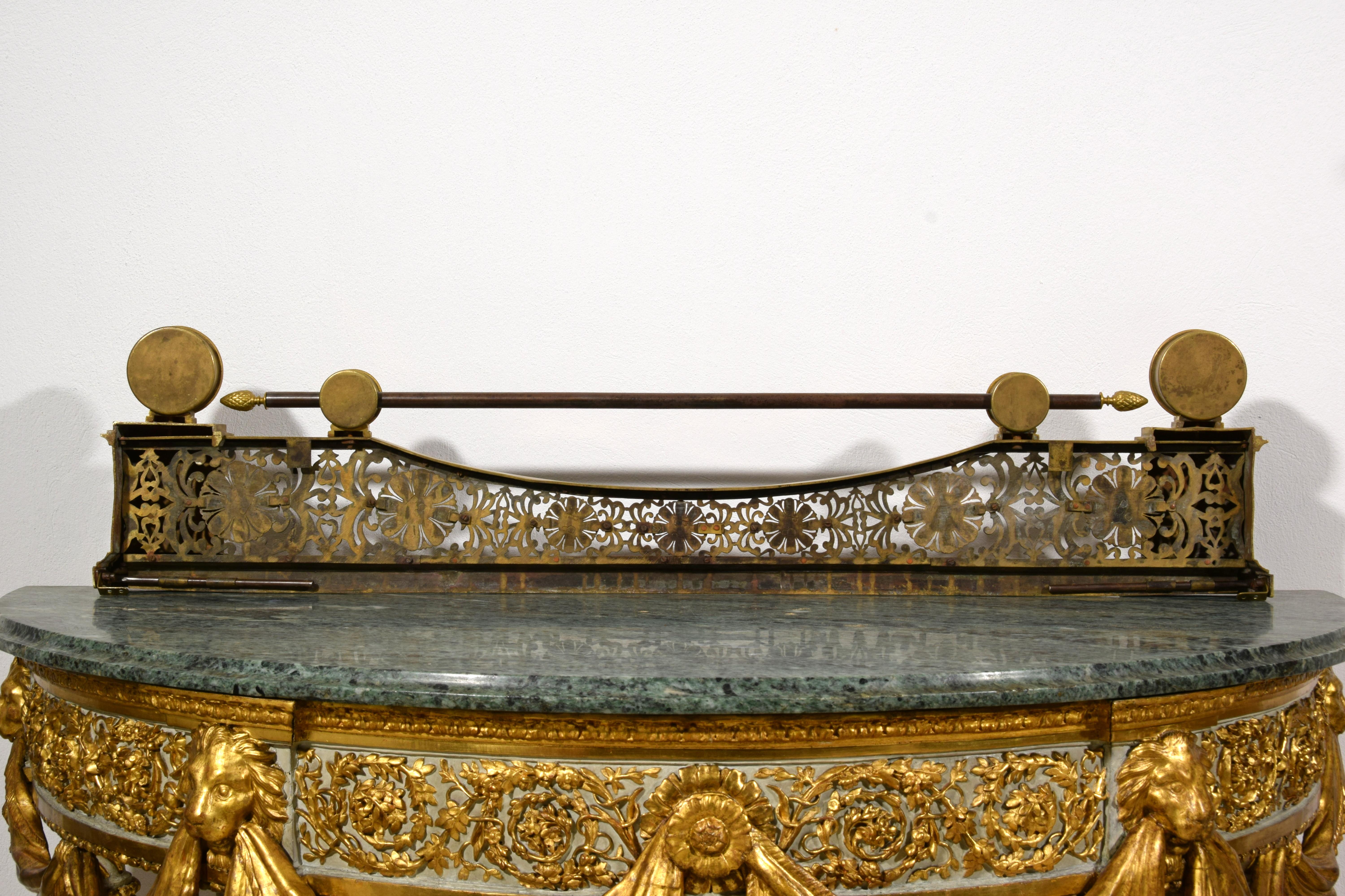 Parafuoco francese in bronzo dorato del XIX secolo in vendita 14