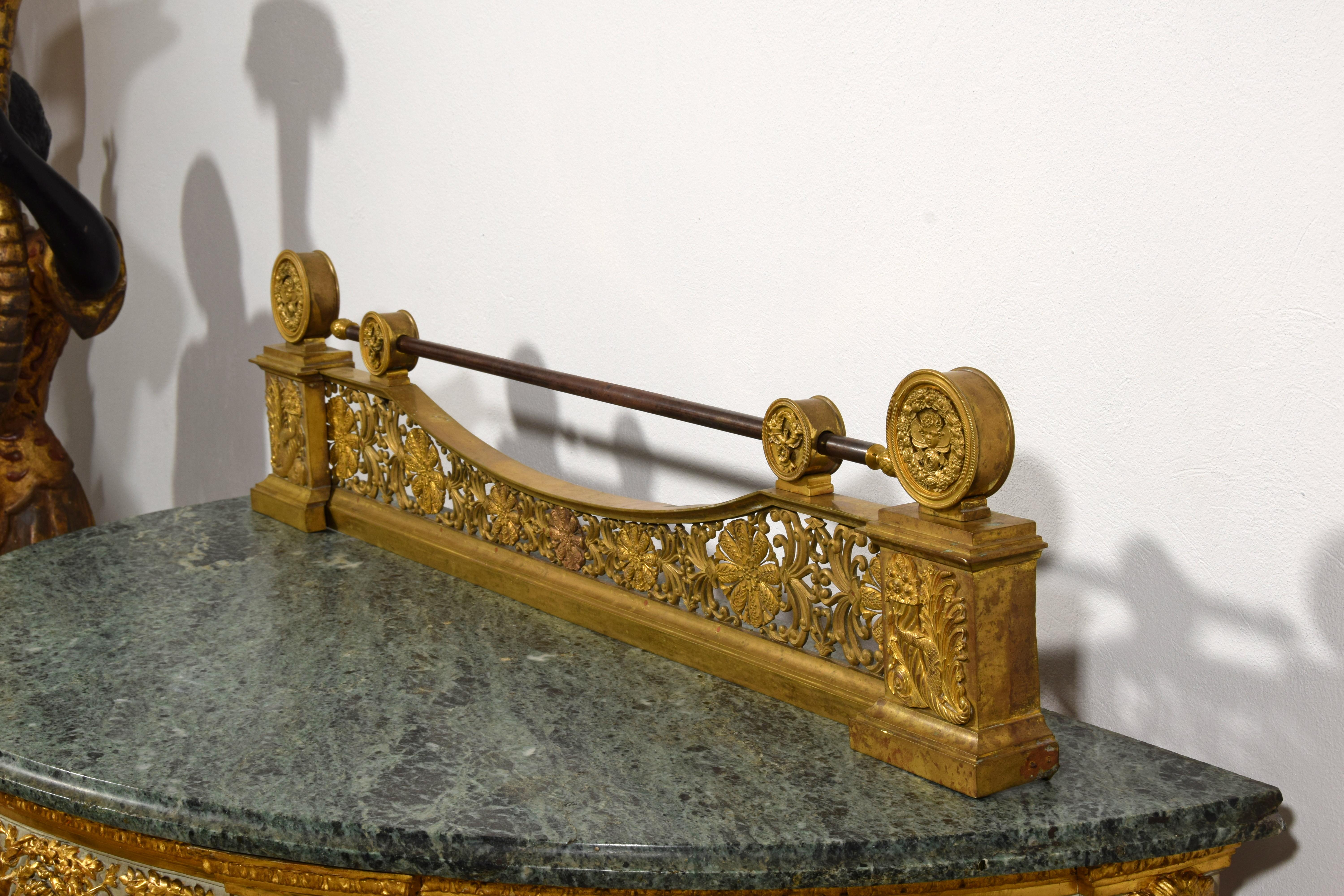 Parafuoco francese in bronzo dorato del XIX secolo in vendita 3