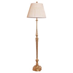 19th Century French Gilt Bronze Floor Lamp