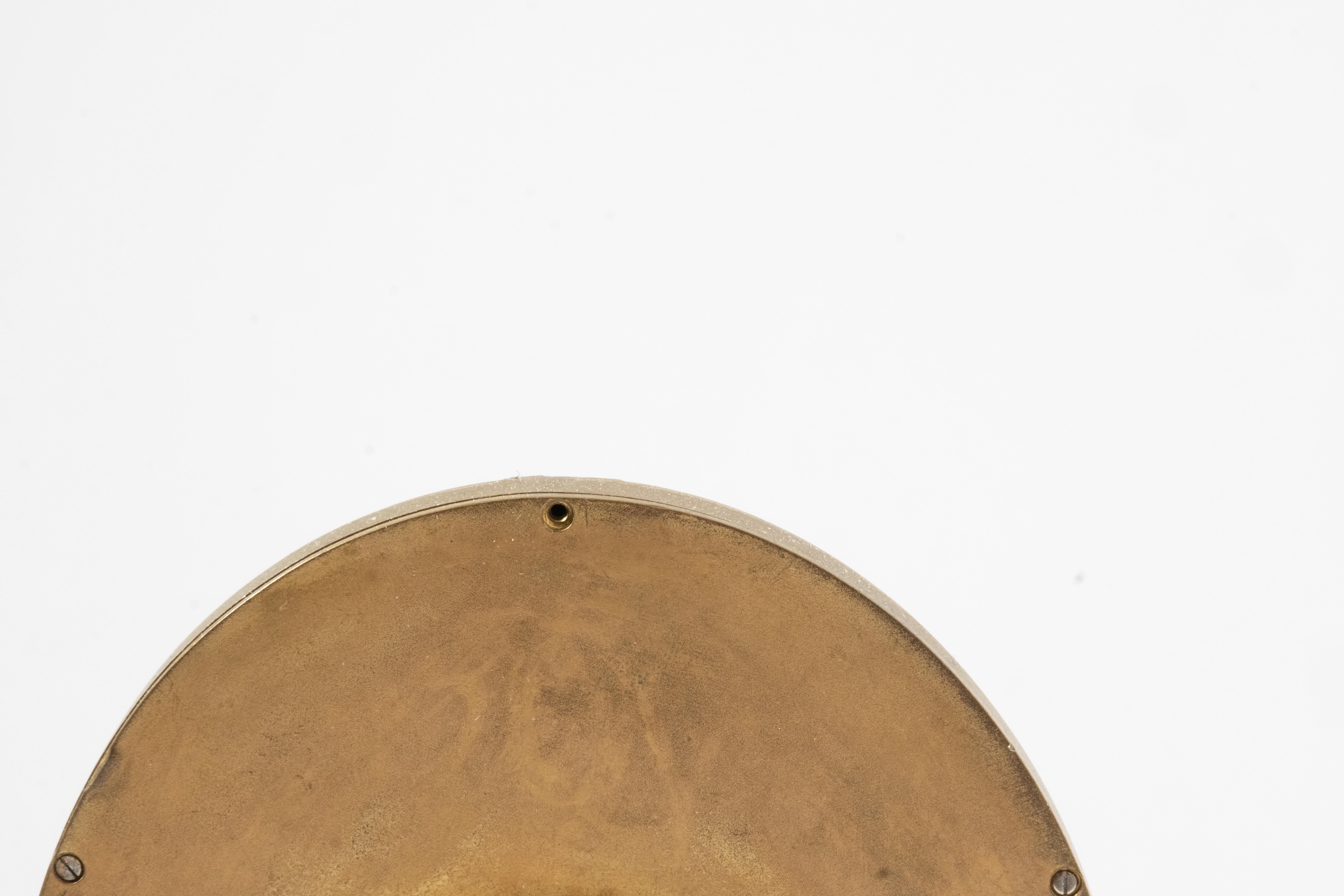 Französische Uhr aus vergoldeter Bronze, Guilloche-Emaille und Marmor aus dem 19. Jahrhundert im Angebot 5