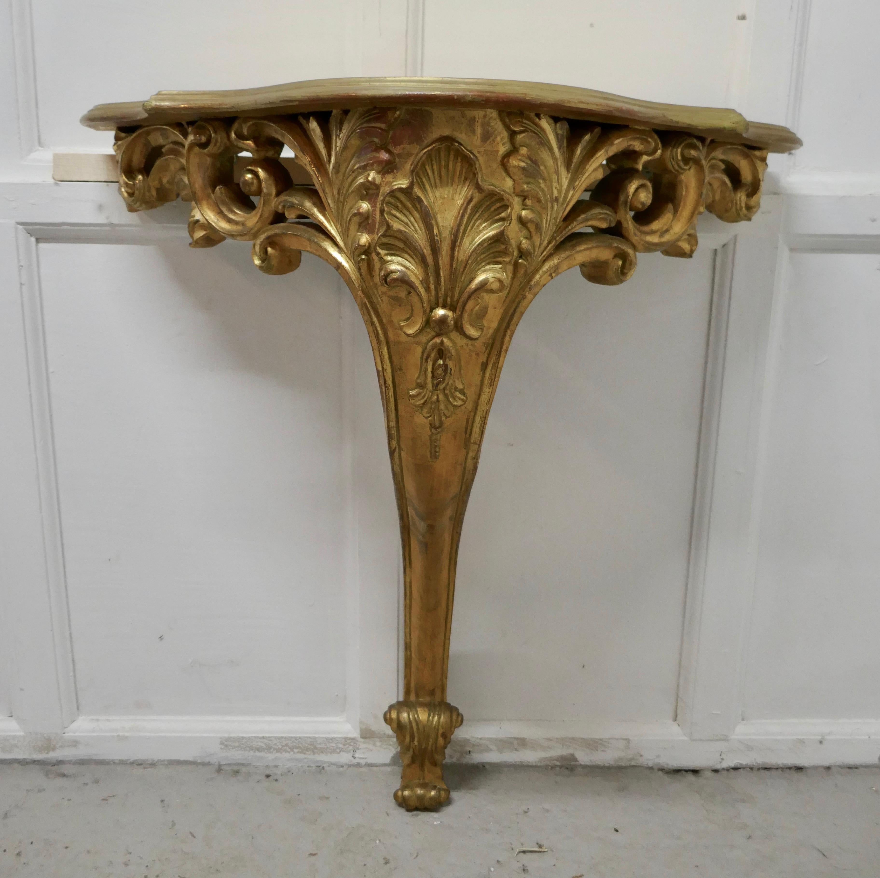 hall table and mirror set